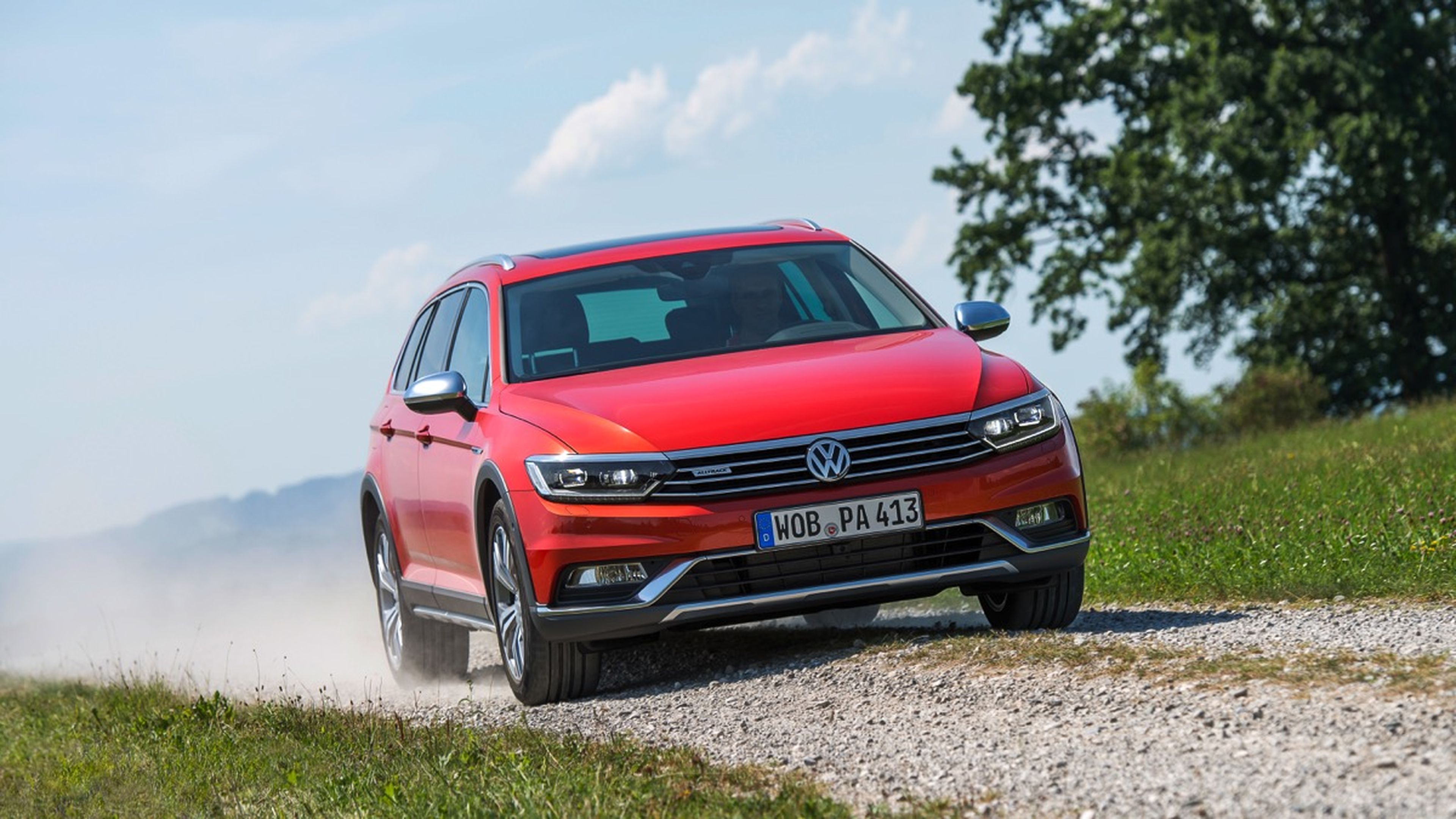 Delantera Volkswagen Passat Alltrack 2015