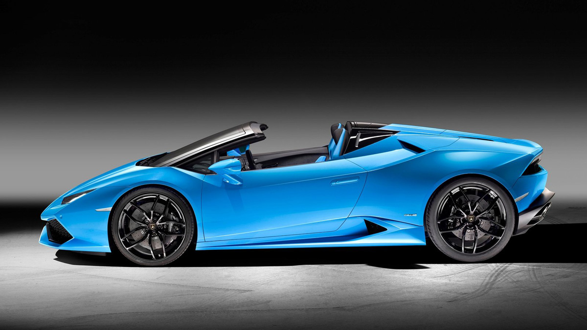 Lamborghini Huracan Spyder: ¡ya está aquí!Salón del automóvil de Frankfurt  2015 -