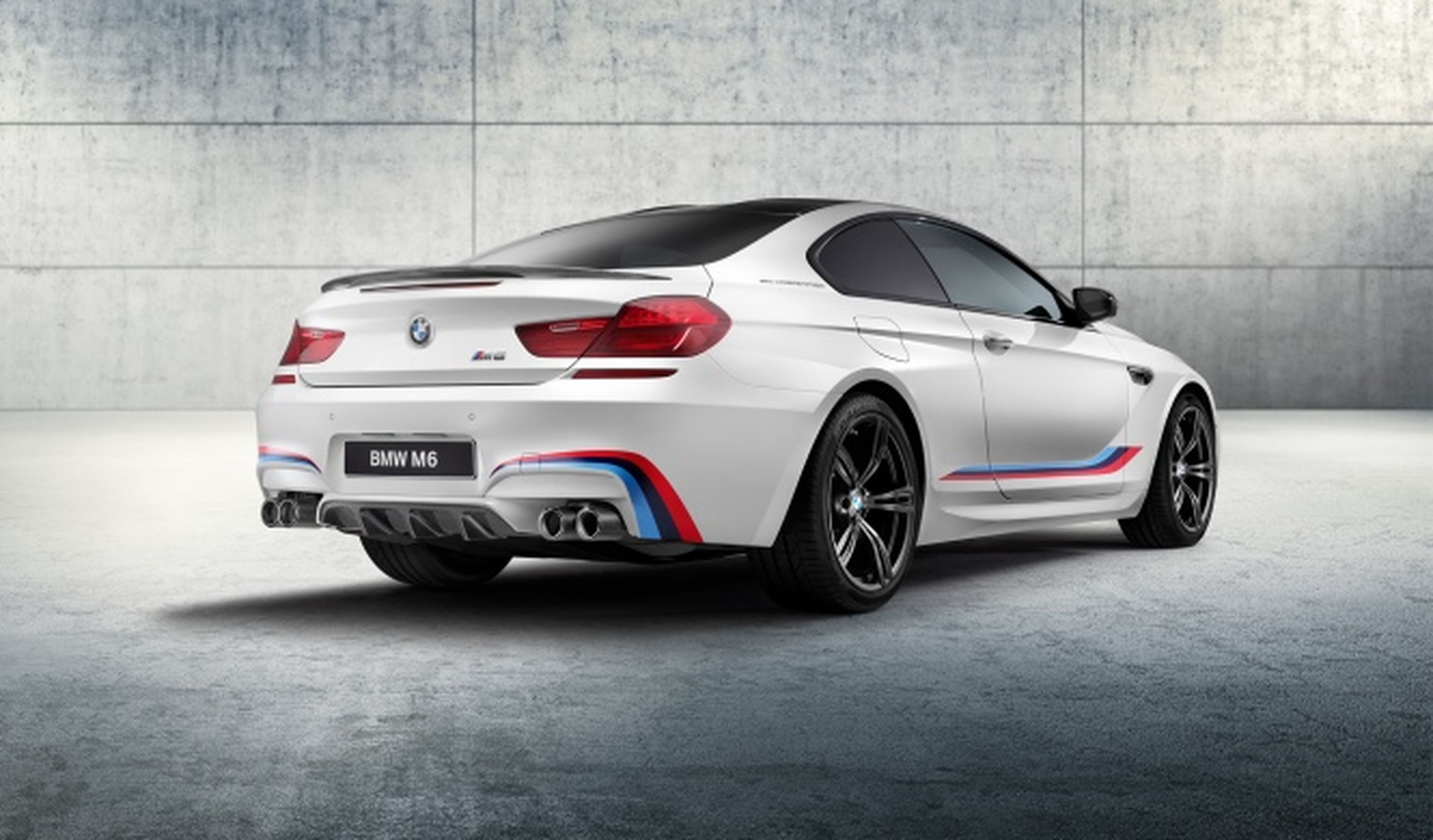 difusor de la zaga del BMW M6 Competition Edition