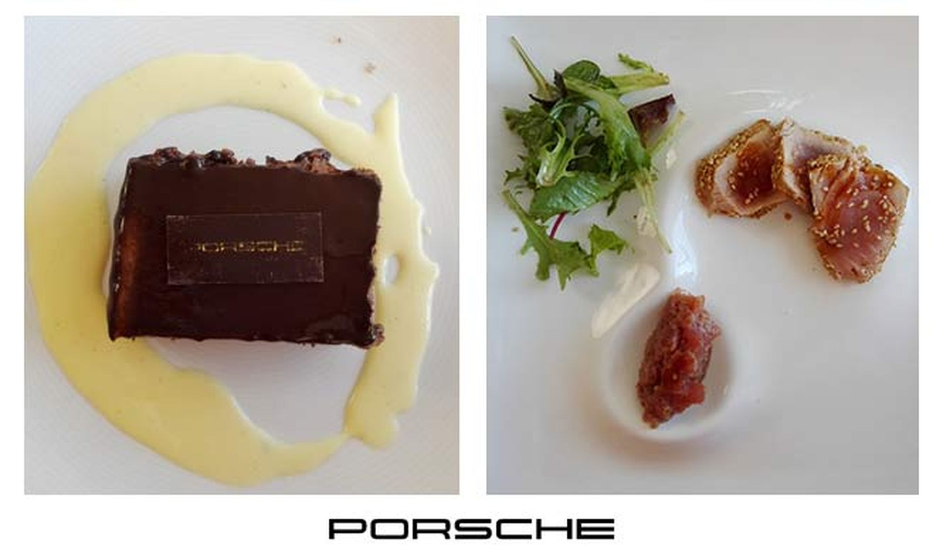 Porsche Experience Center menú estrella Michelin