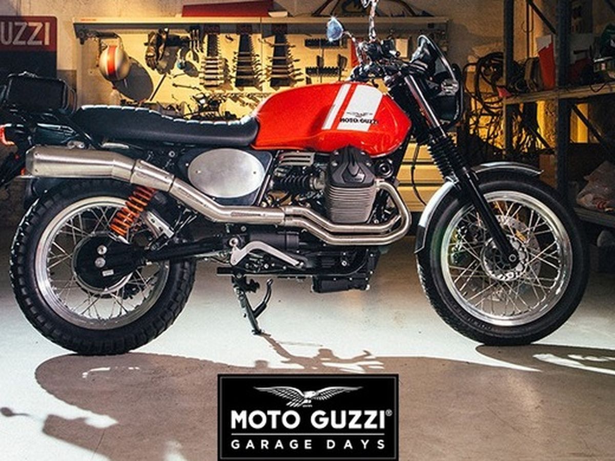 Garage Moto Guzzi: todo para la V7