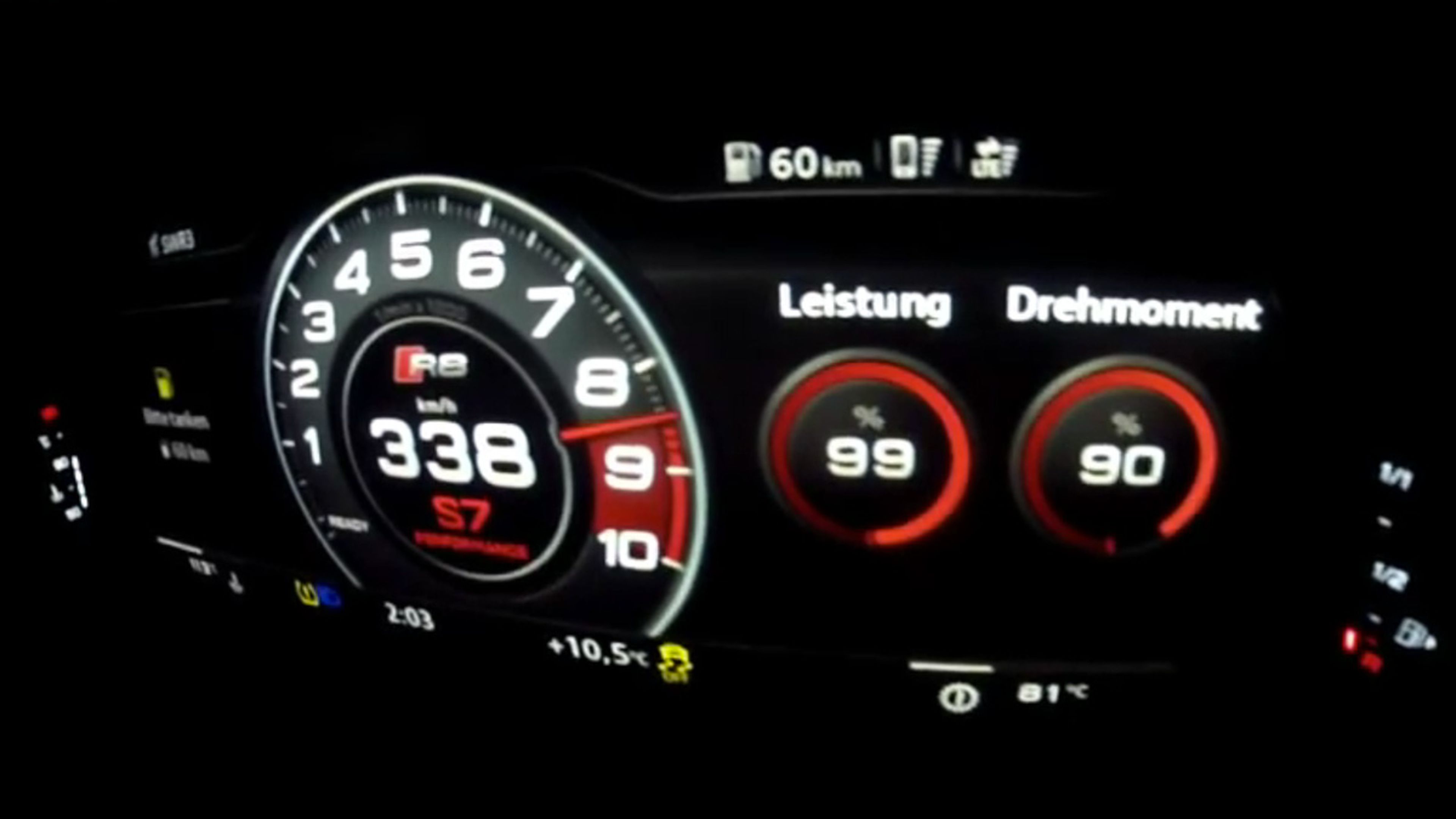 Así va de 0 a 338 km/h el Audi R8 V10 Plus 2015