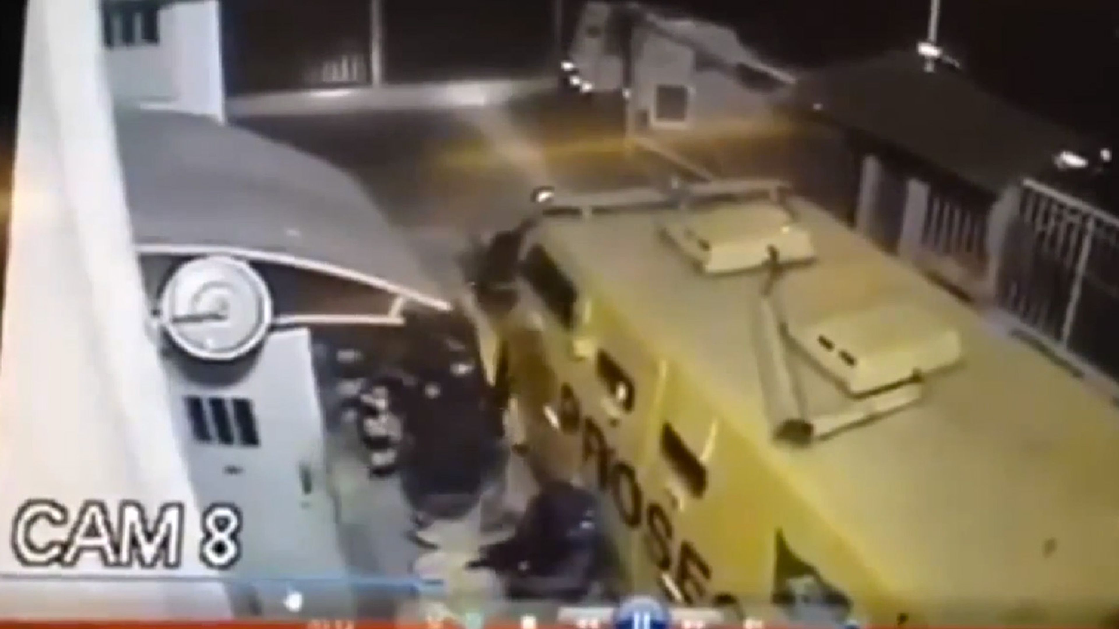 Brutal vídeo: asalta un furgón Prosegur y roba una fortuna