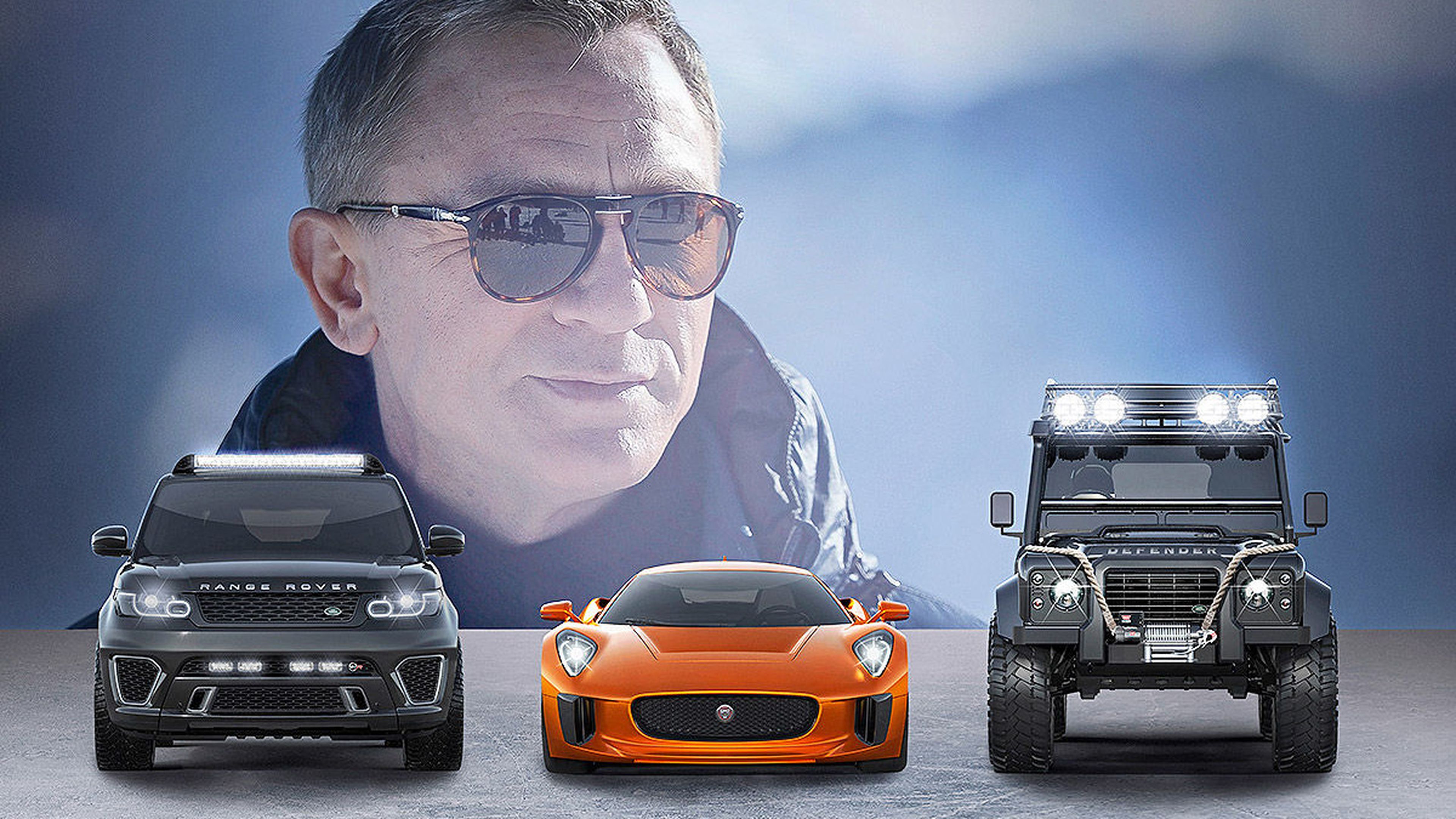 Los coches de la nueva película de James Bond, en Frankfurt