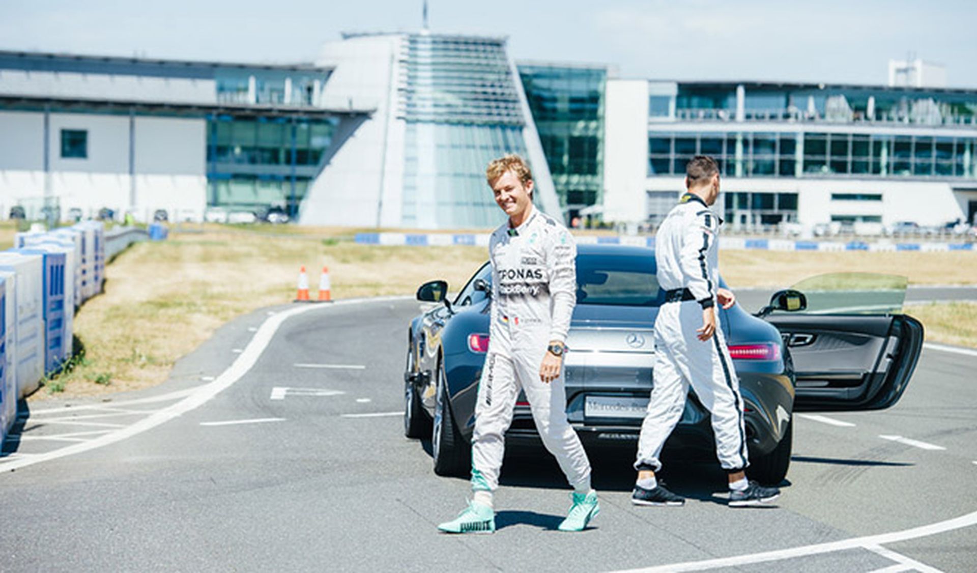 Nico Rosberg, Martin Kaymer Mercedes-AMG GT S