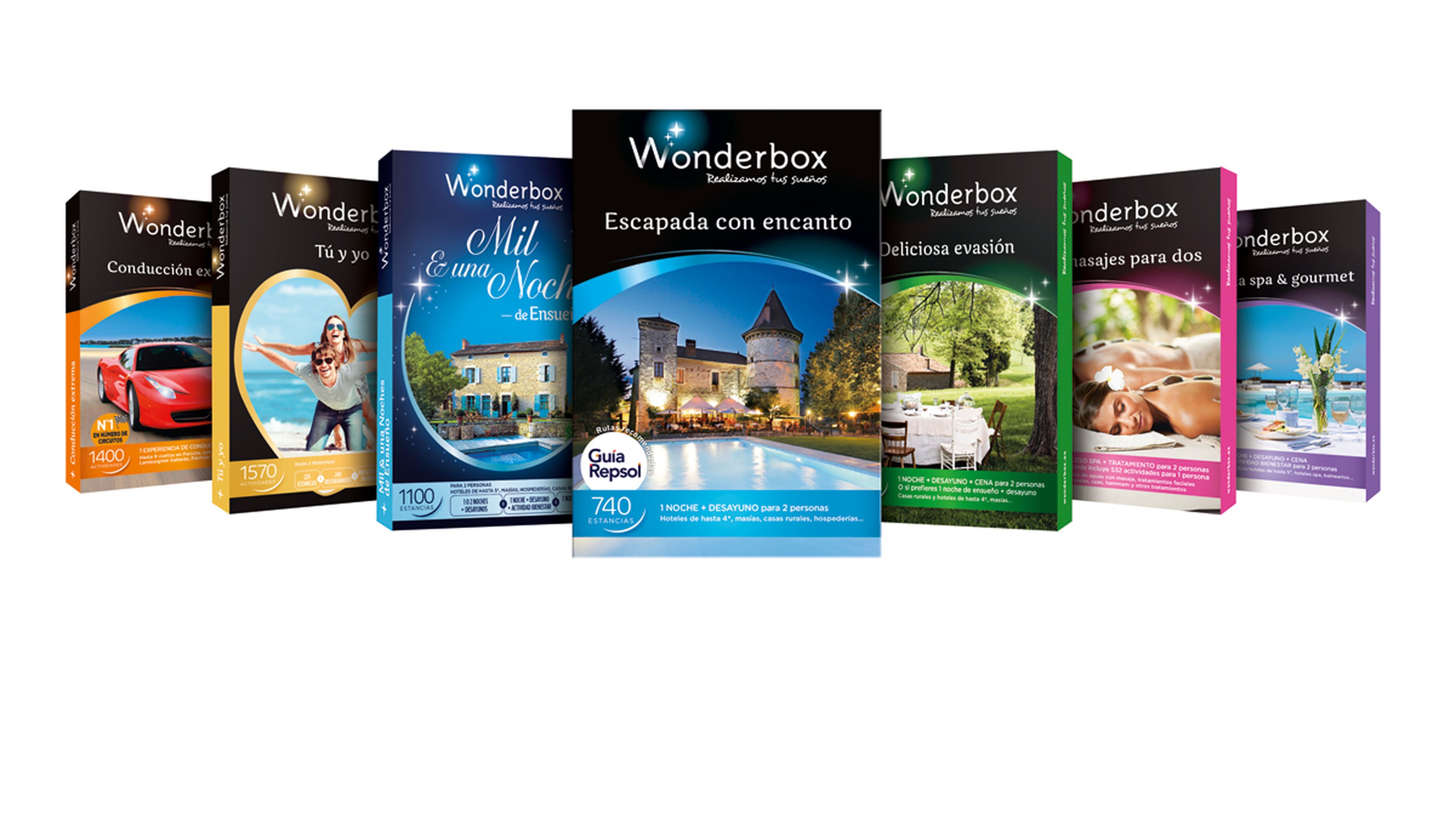 Colección de cofres Wonderbox 2015.