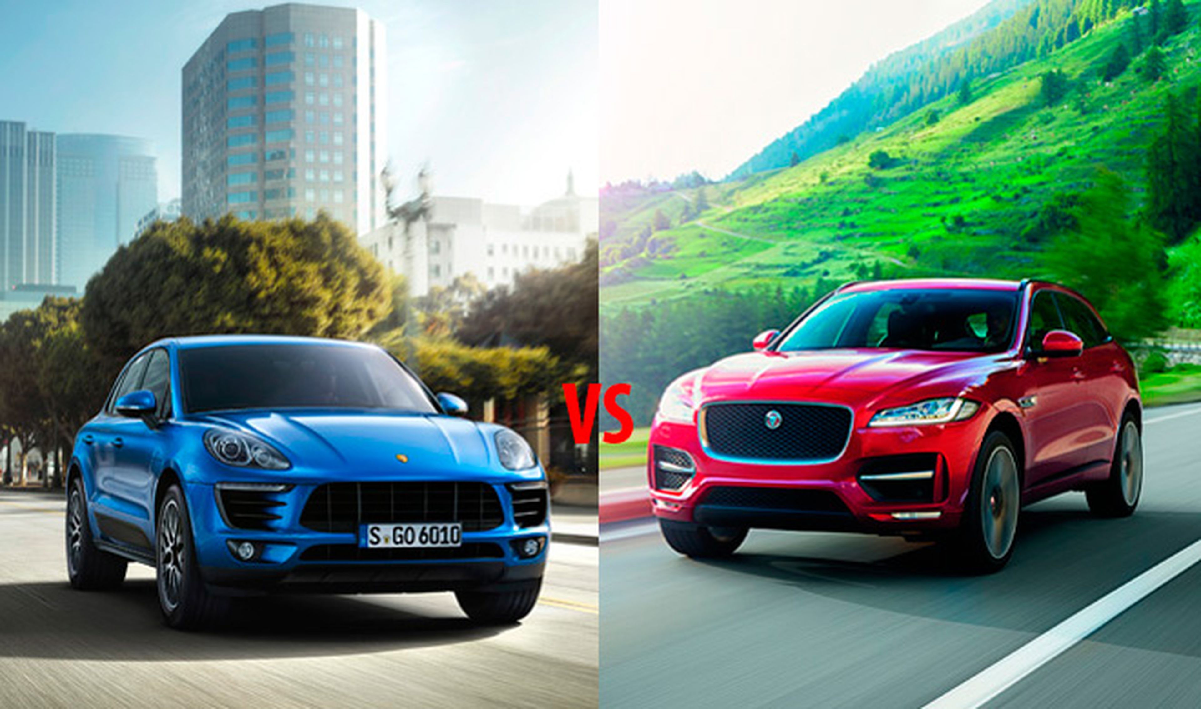 ¿Cuál es mejor, el Jaguar F-Pace 2016 o el Porsche Macan?