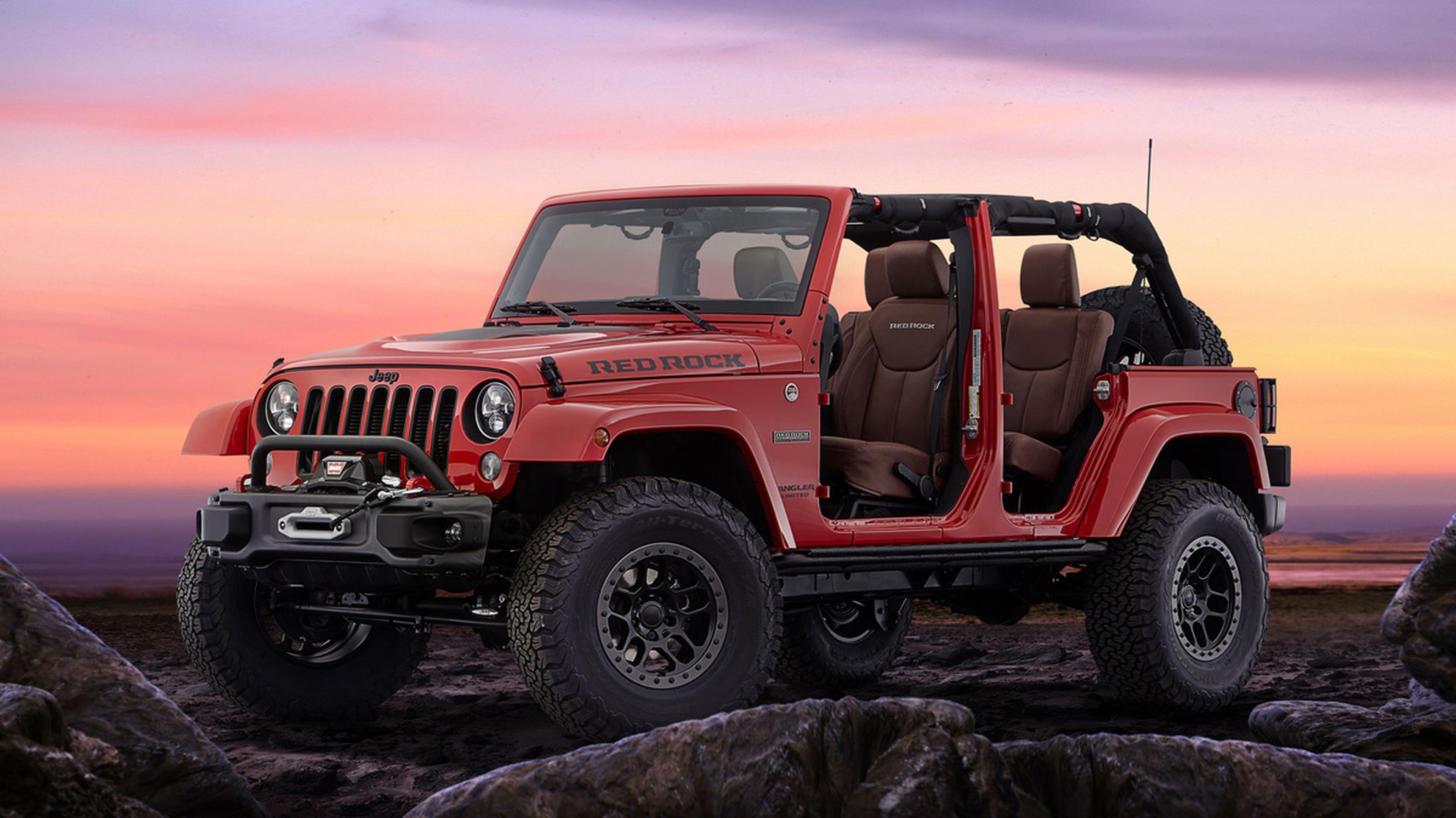 Jeep Wrangler Red Rock Concept delantera
