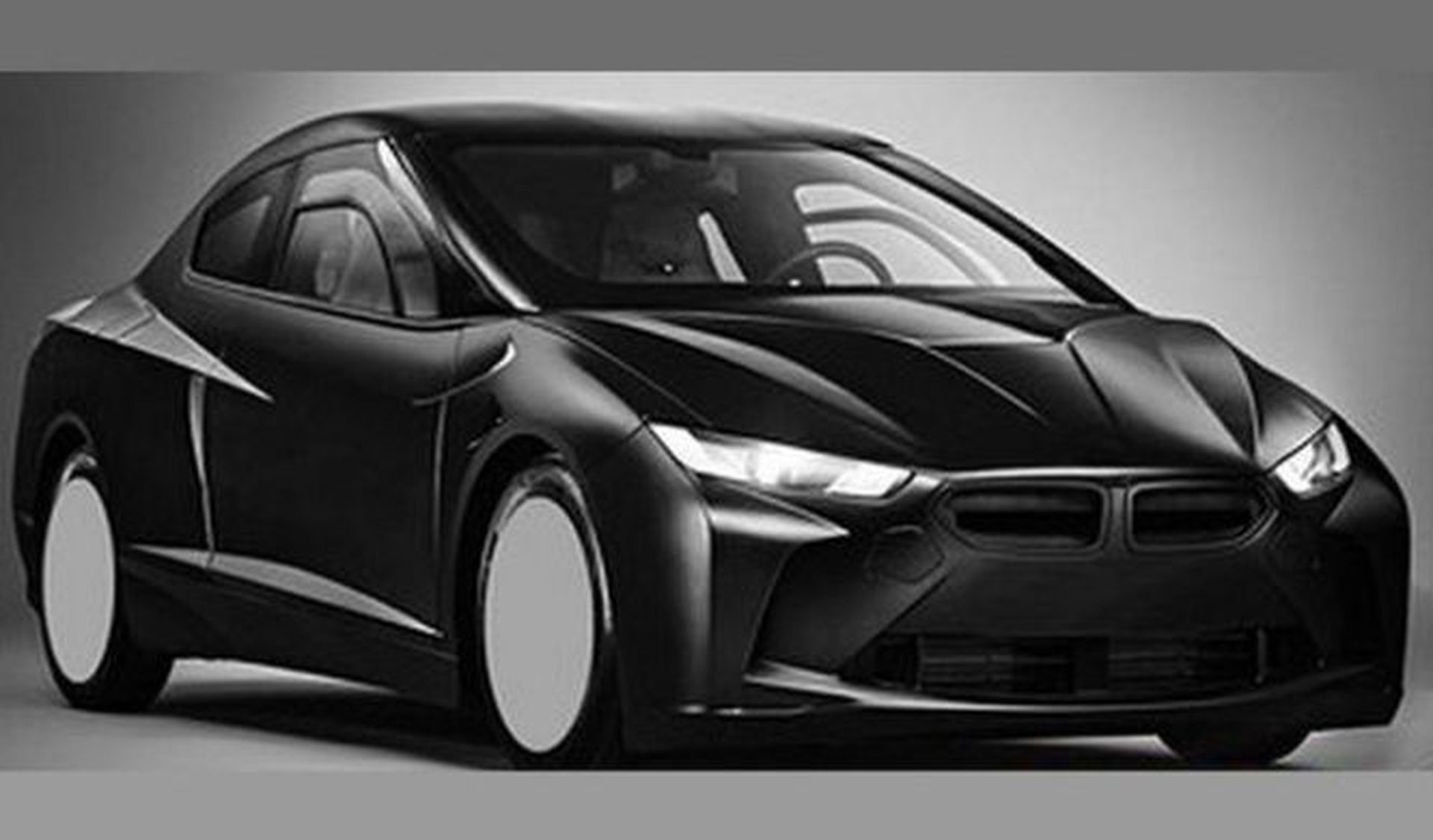 Prototipo de hidrógeno de BMW frontal