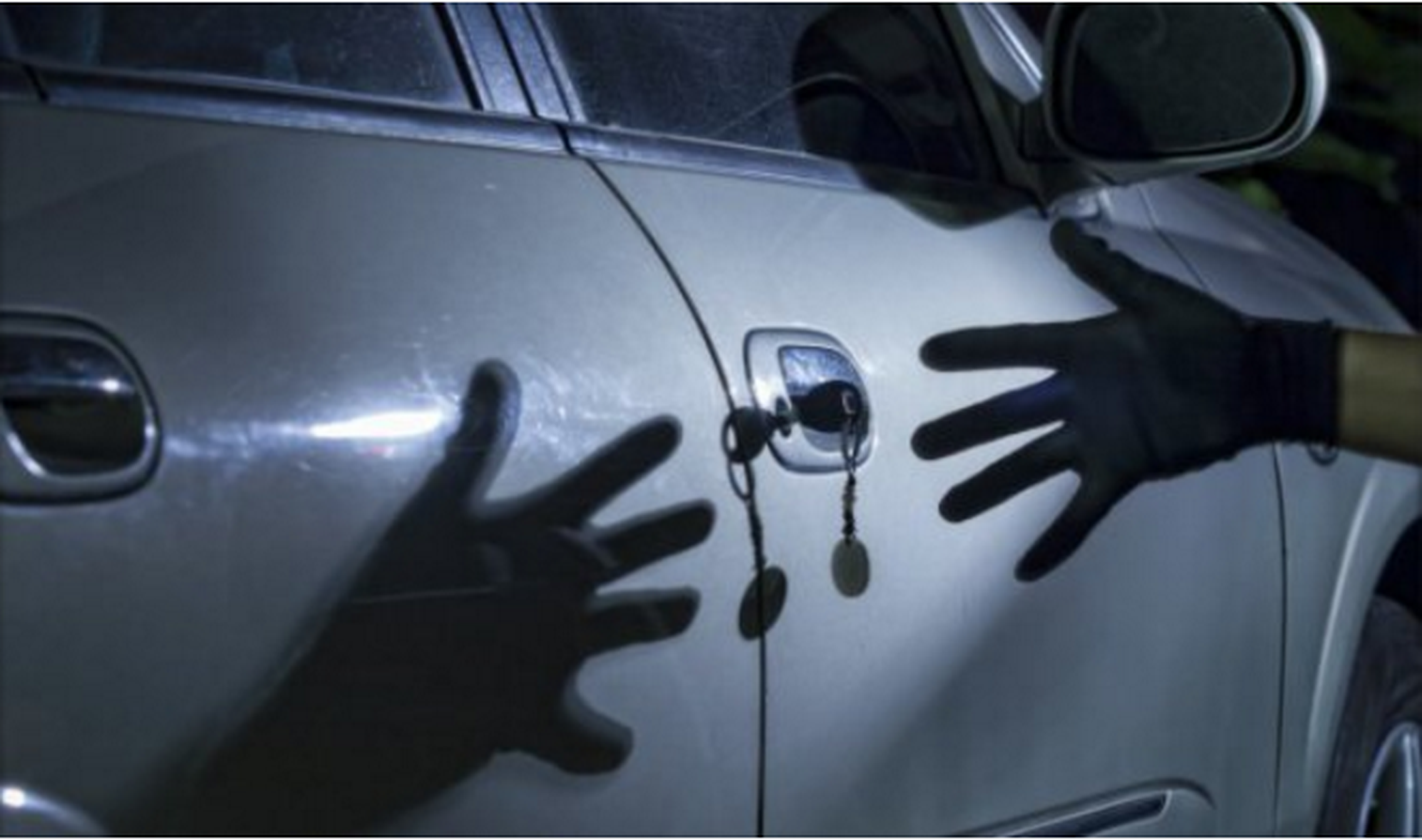 Cinco ladrones de coches que se cebaron con su víctima