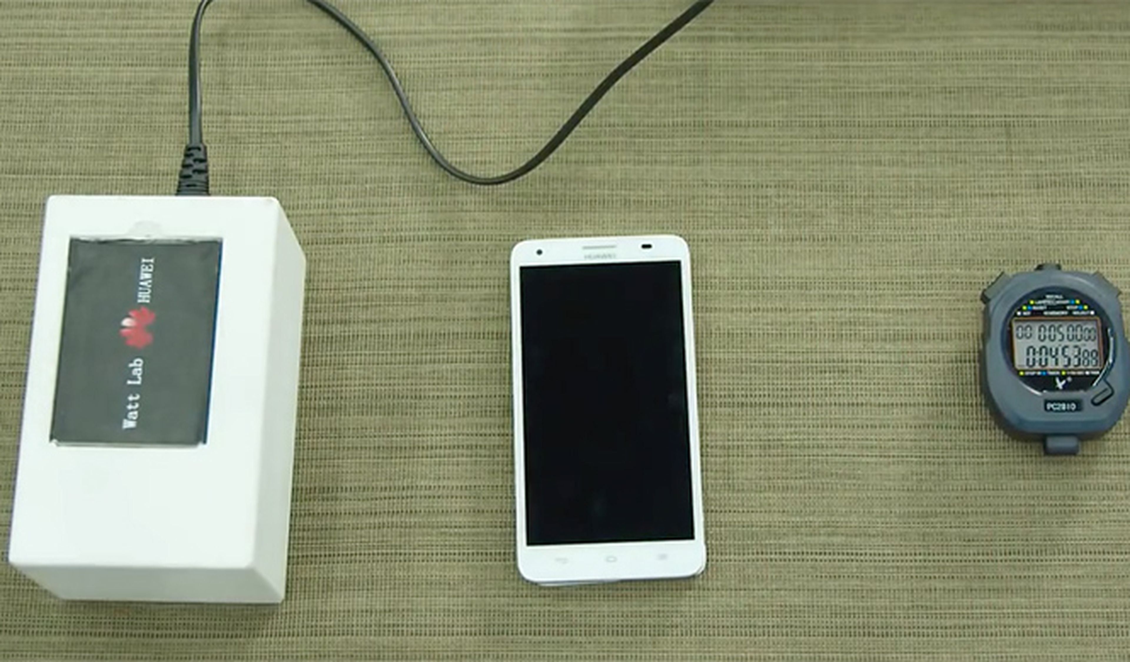 Huawei lanza una batería que se carga en dos minutos