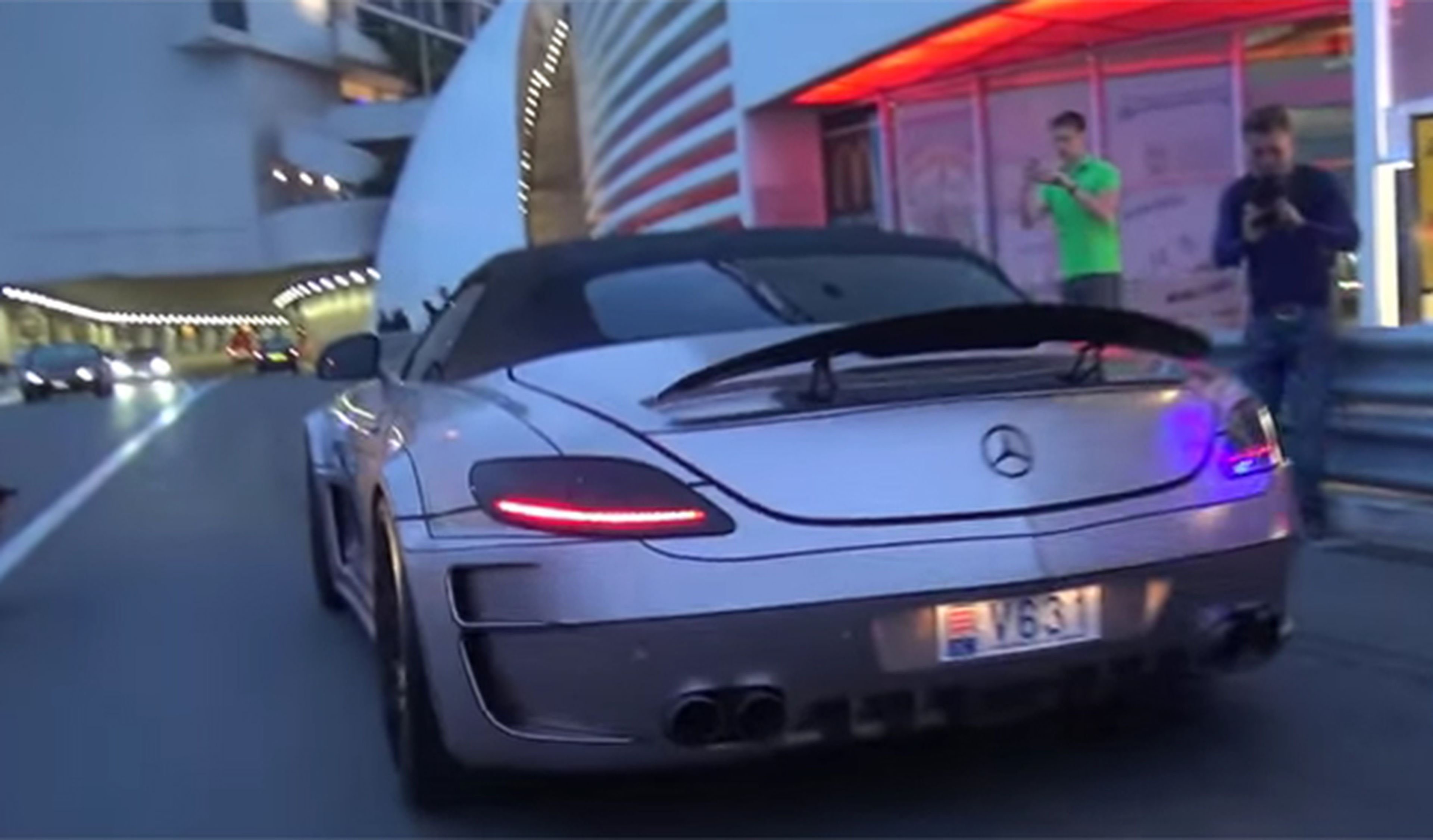 Escucha cómo suena este Mercedes en el túnel de Mónaco