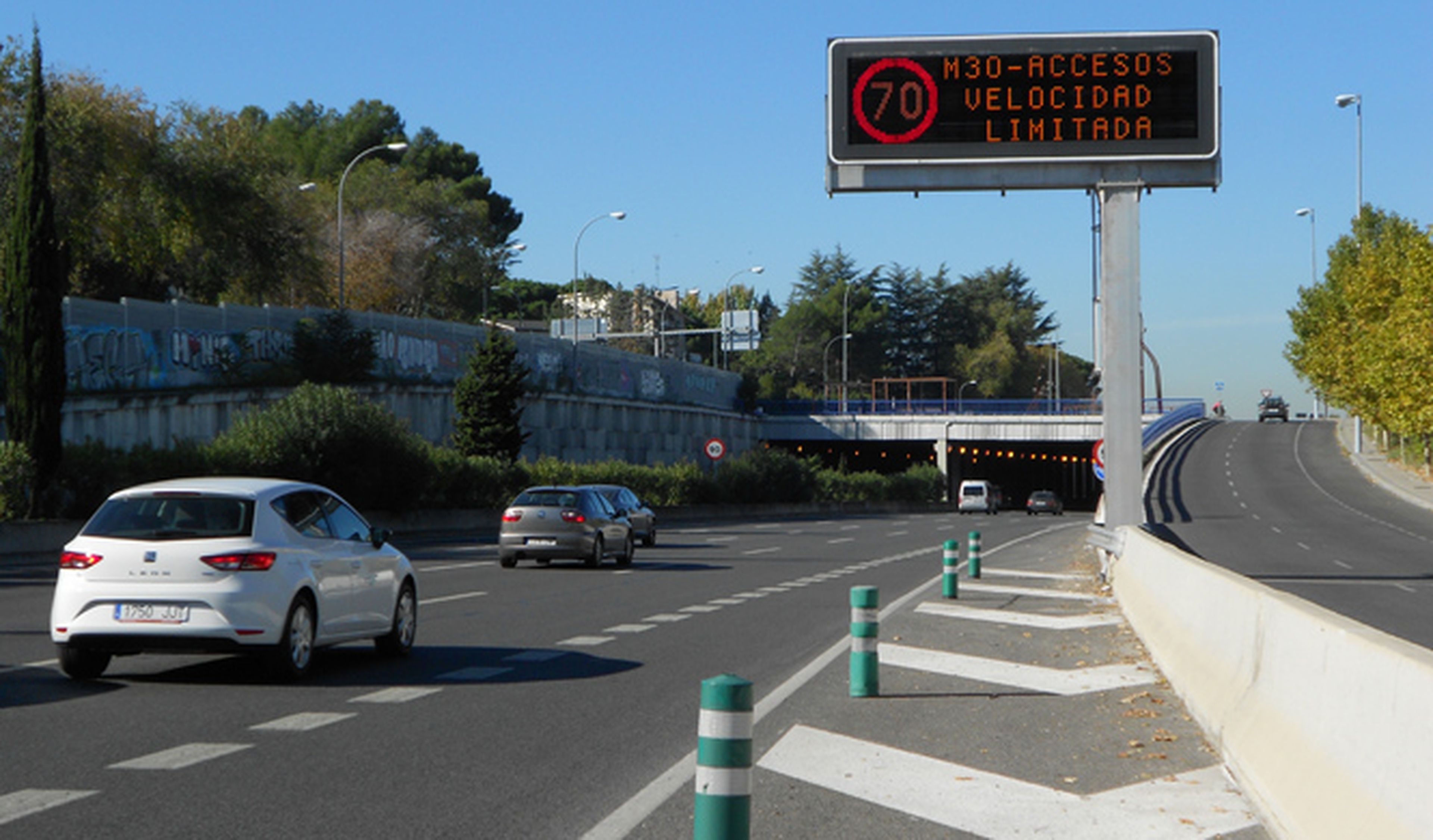 Madrid activa por segunda vez la restricción de velocidad