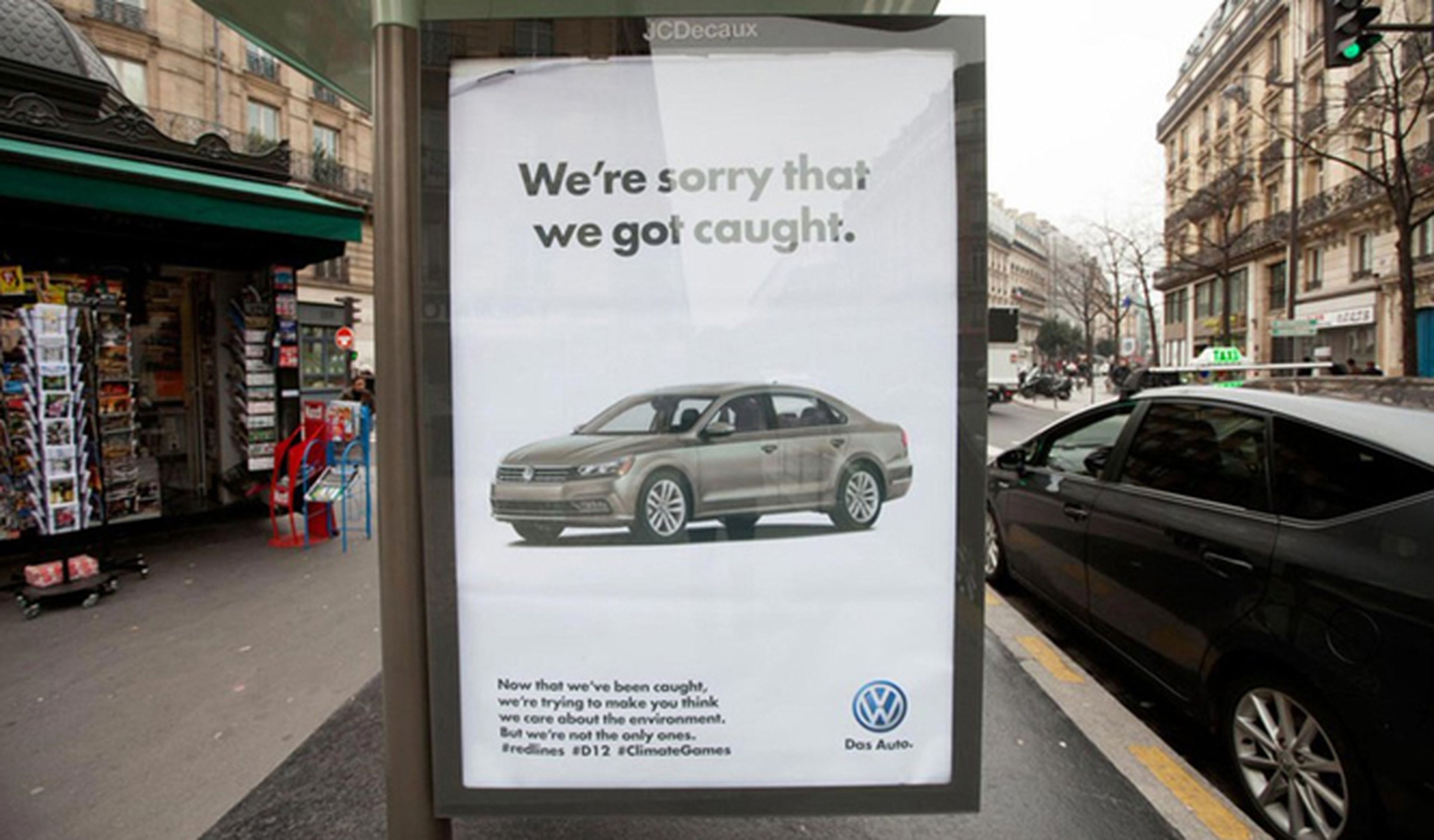 Brandalism no se olvida del escándalo de Volkswagen