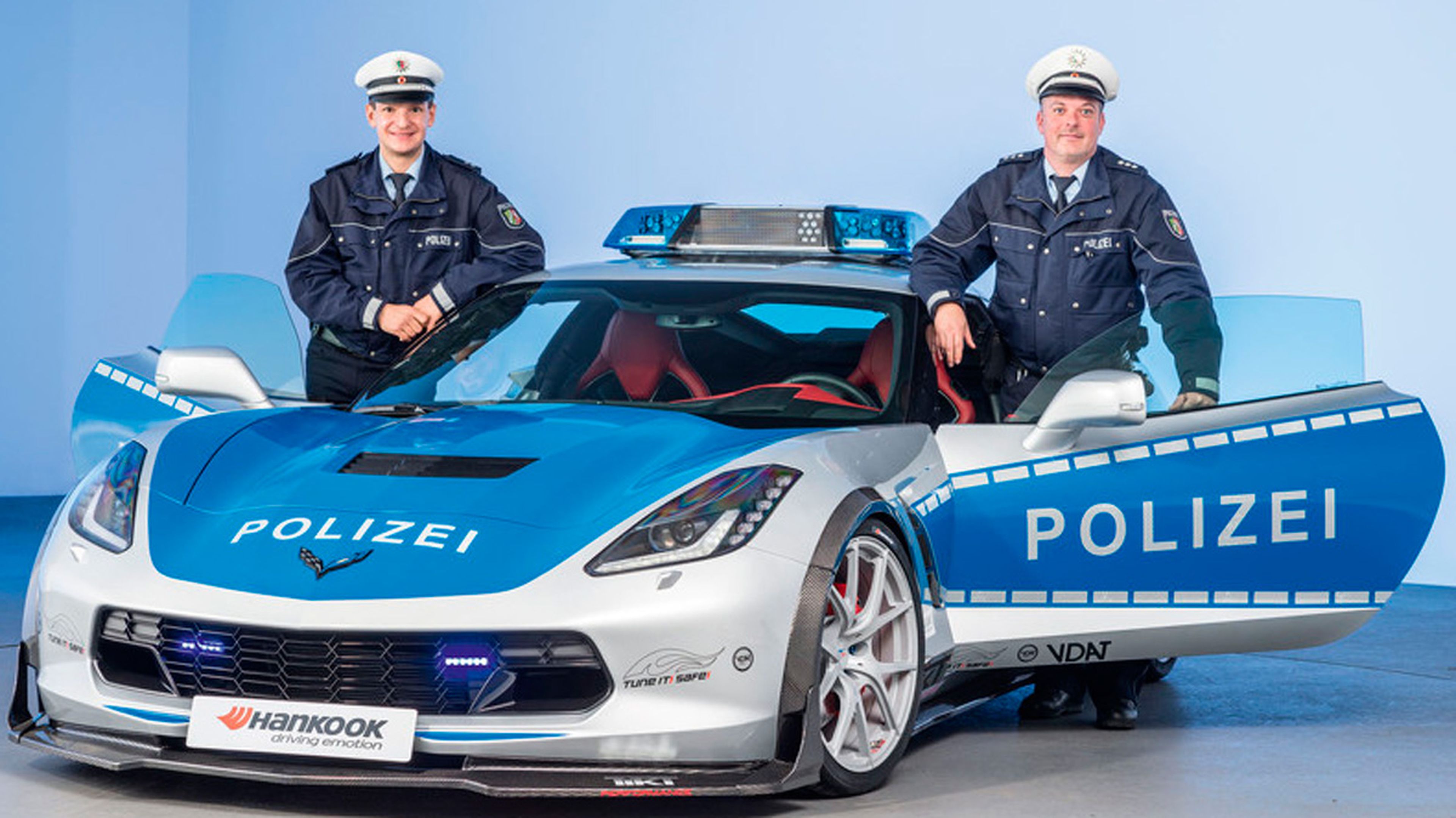 Corvette de la policía alemana