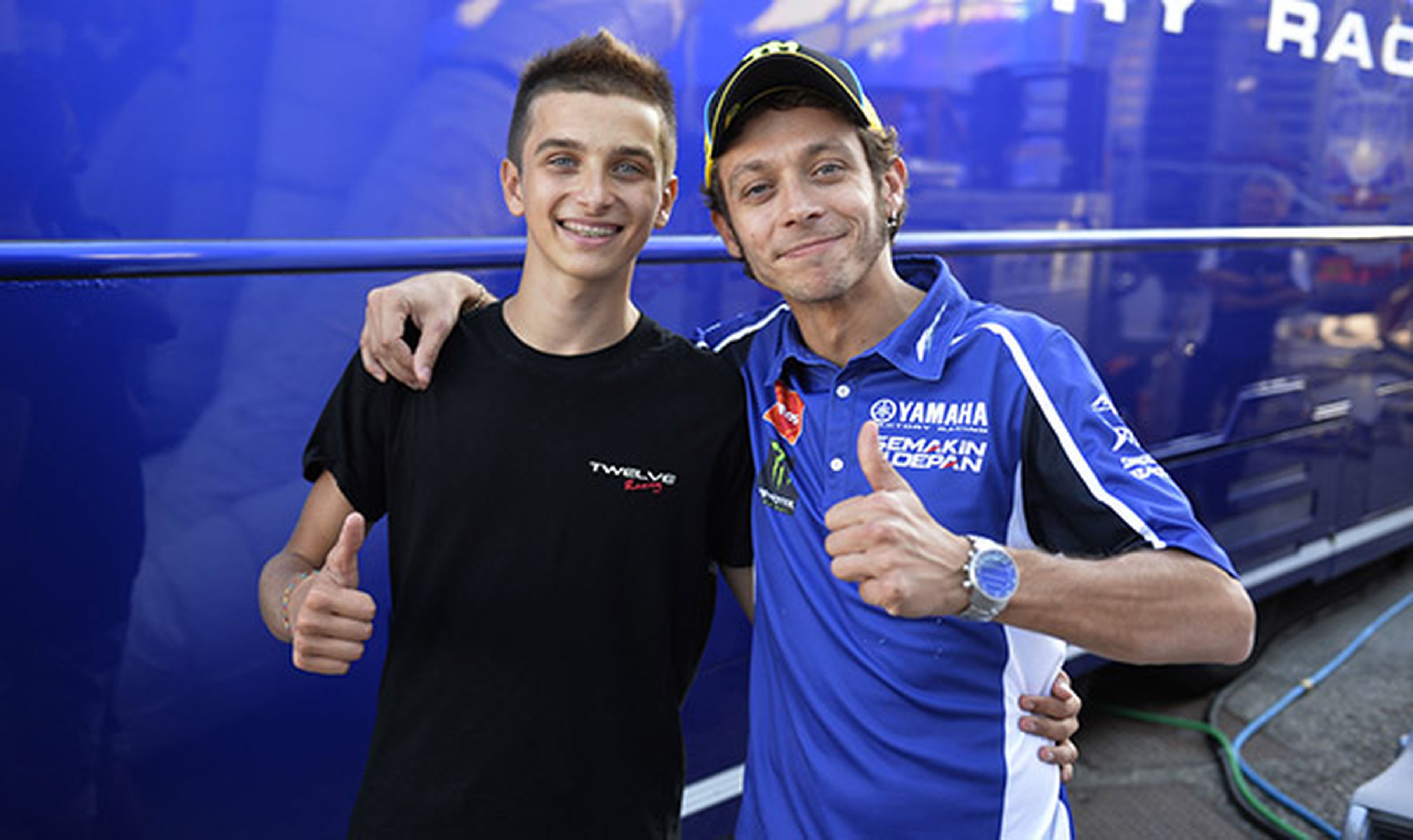 El hermano de Valentino Rossi llega al Mundial de Moto2