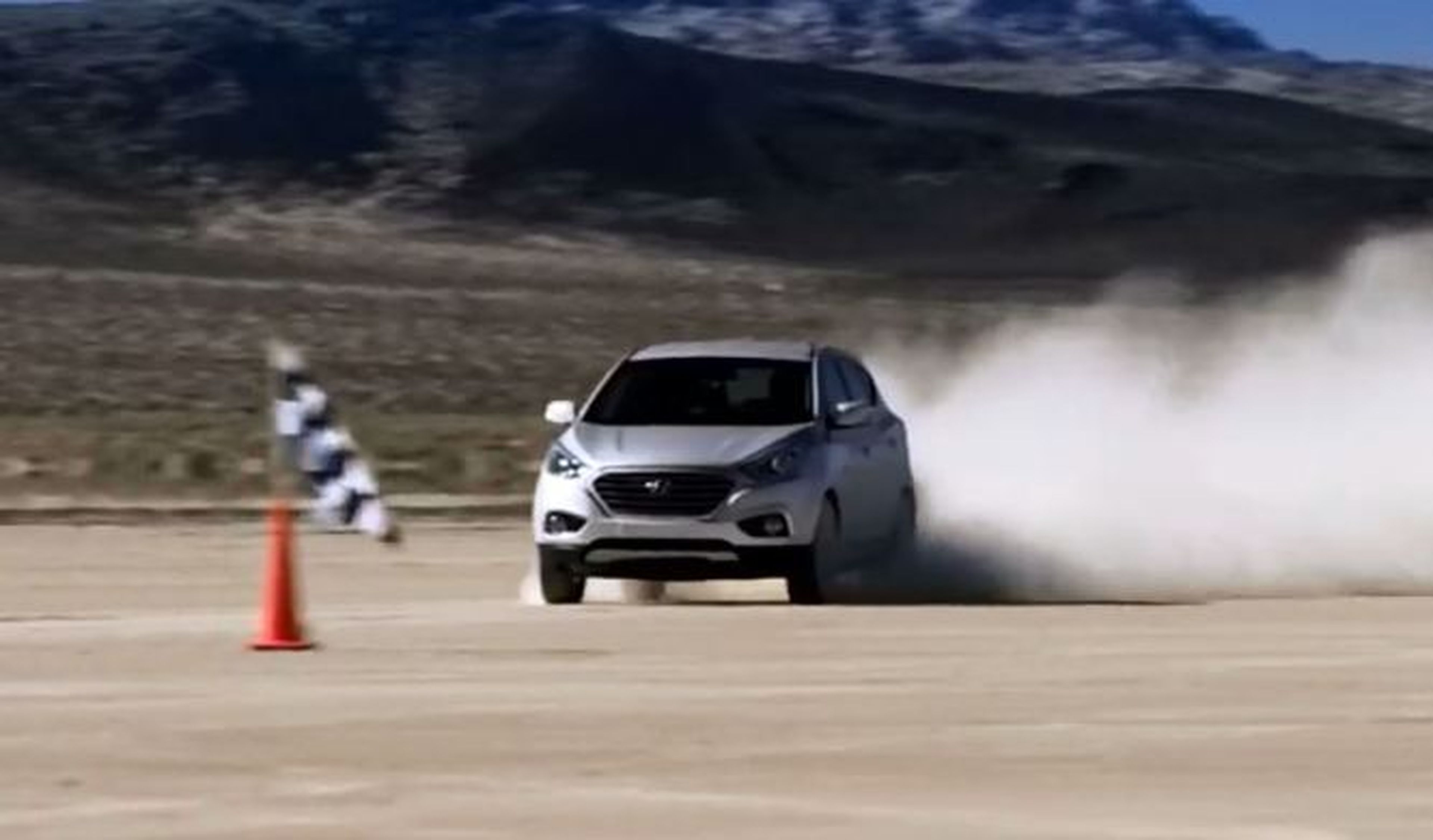 Nuevo récord de velocidad del Hyundai ix35 Fuel Cell