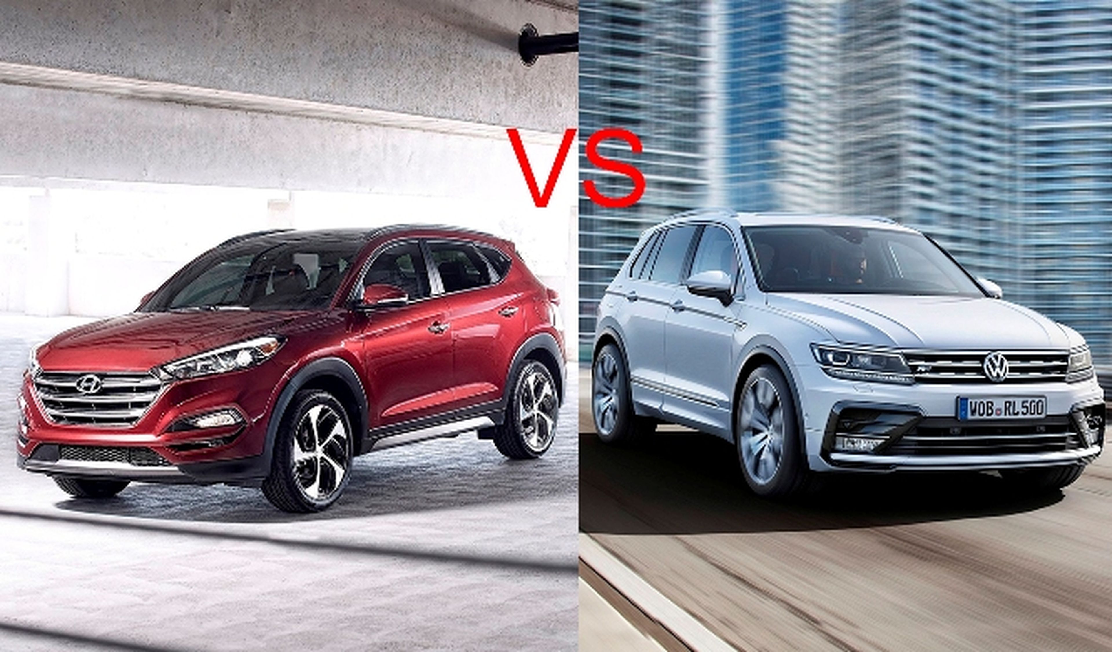 ¿Cuál es mejor, Volkswagen Tiguan o Hyundai Tucson?