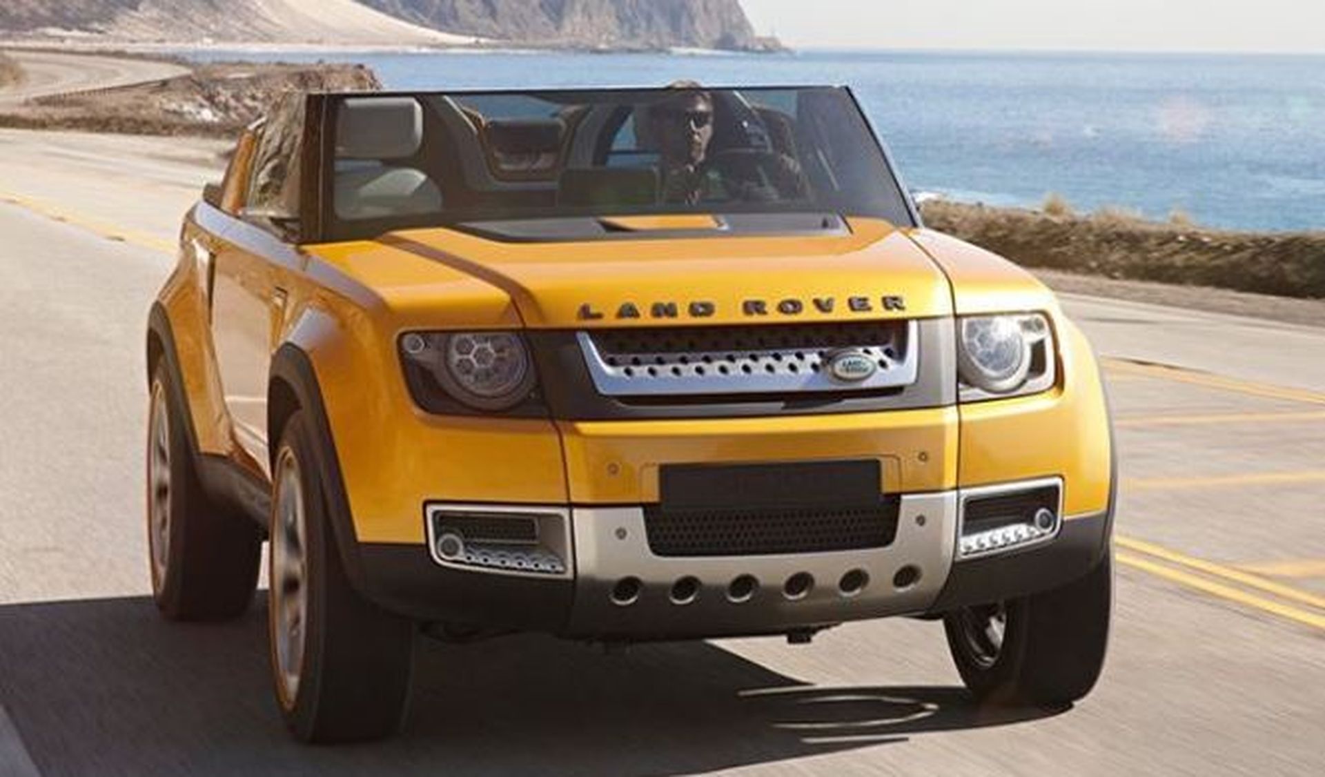 Land Rover DC 100 frontal