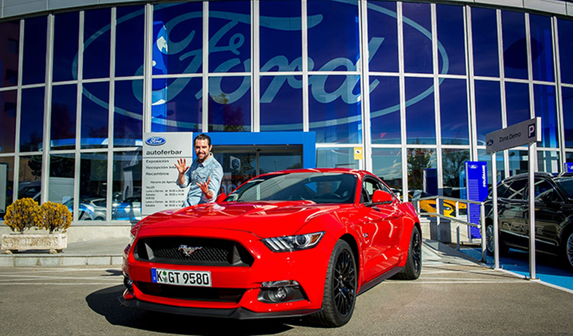 Dani Mateo embajador Ford Mustang España