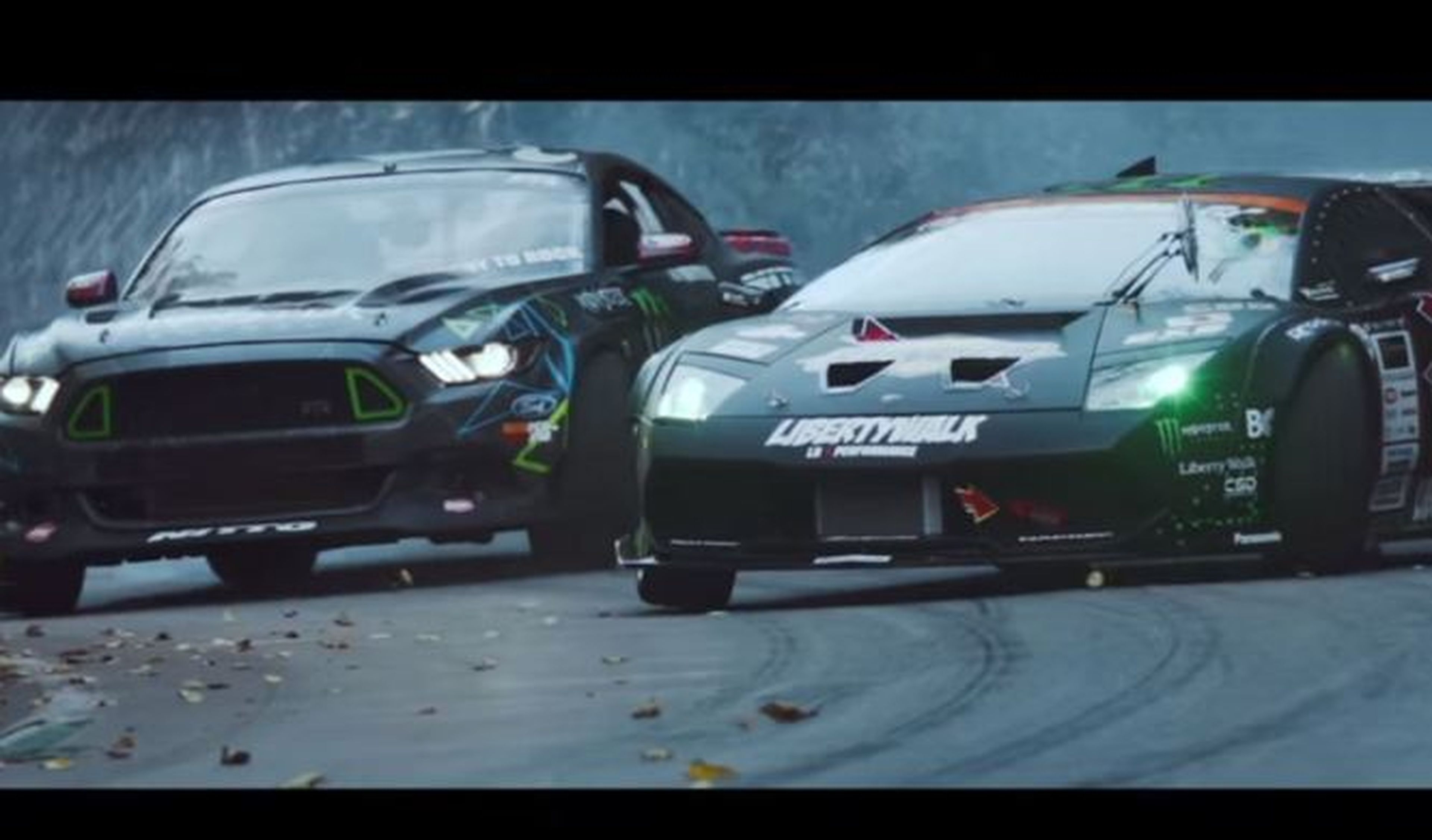 La mejor batalla de drift: Lamborghini vs Mustang