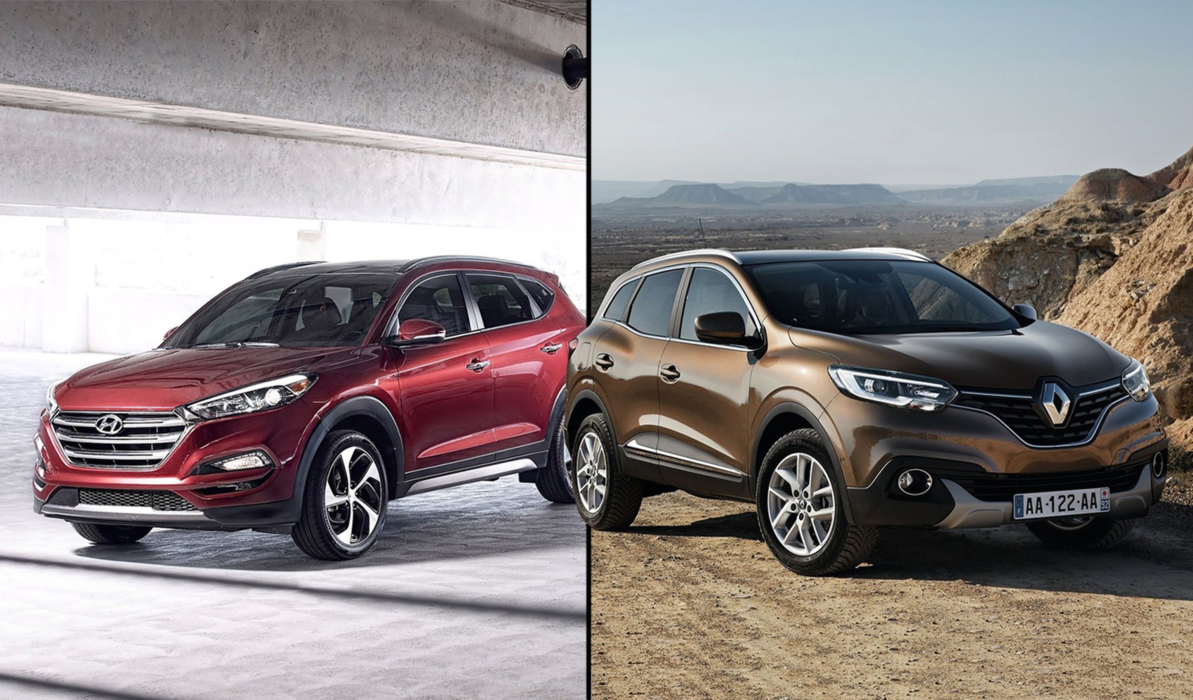 ¿Cuál es mejor, el Renault Kadjar o el Hyundai Tucson?