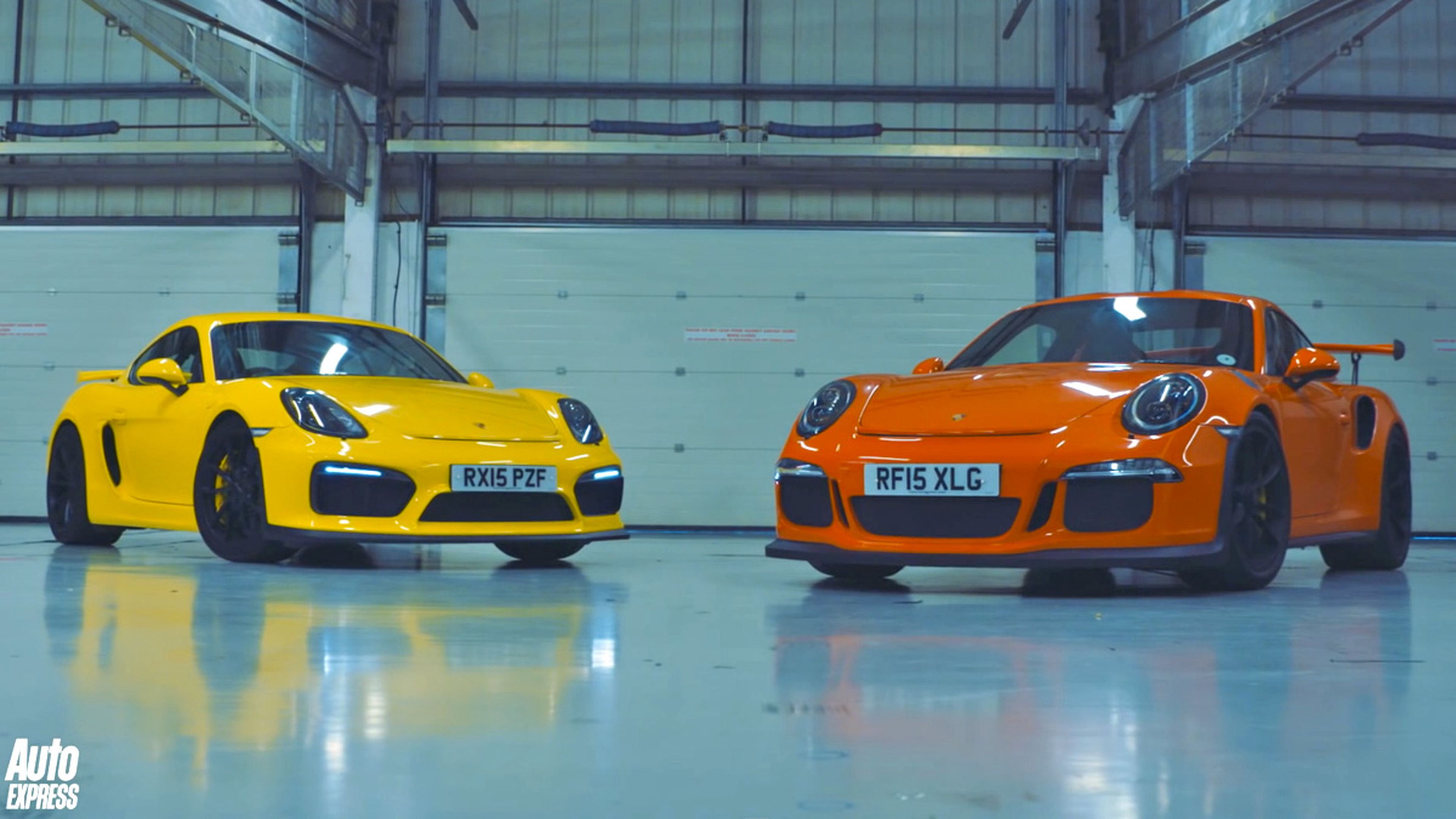 La radicalidad 'by Porsche': Cayman GT4 'vs' 911 GT3 RS