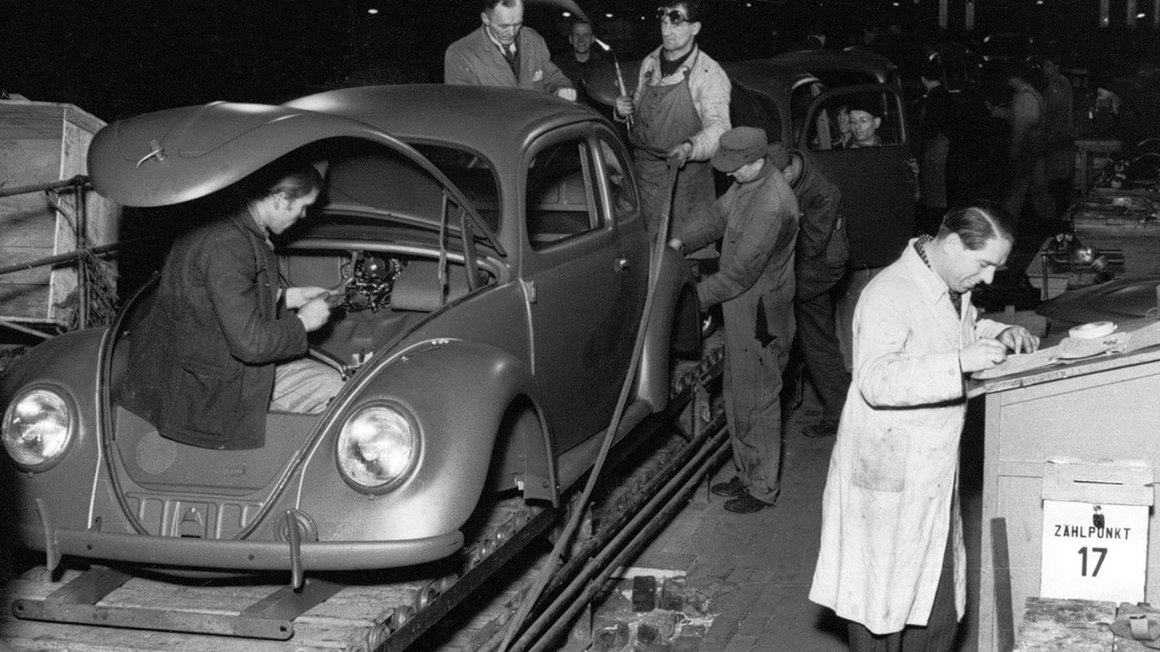 70 años de la producción en masa del VW Escarabajo