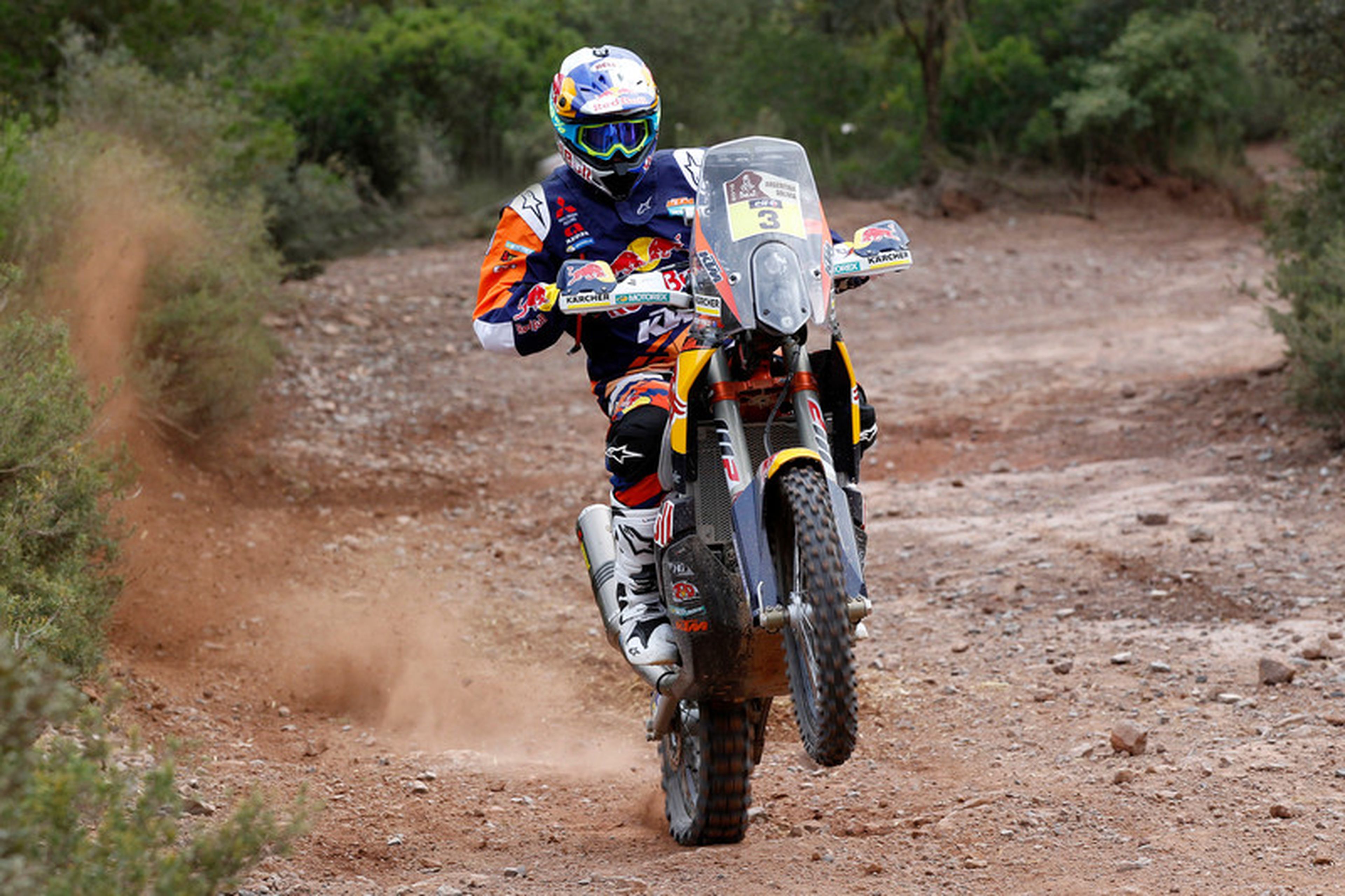 Dakar 2016: Etapa 2. Motos: victoria y liderato para Price