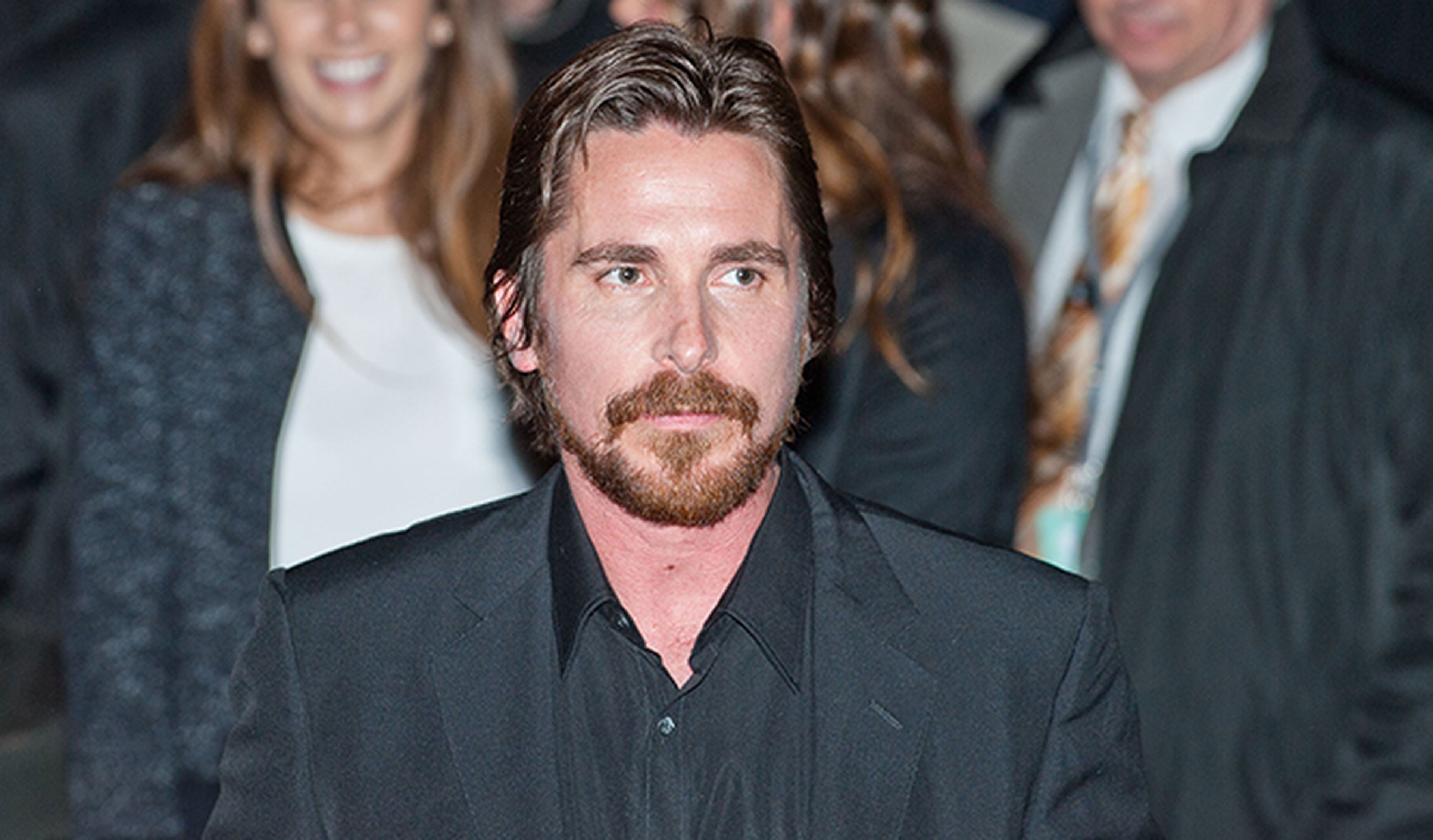 Christian Bale, muy flaco para el papel de Enzo Ferrari