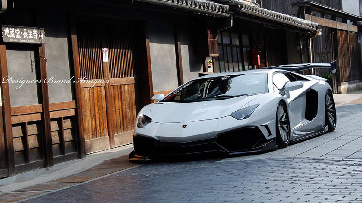 El Lamborghini Aventador más intimidante de Japón -