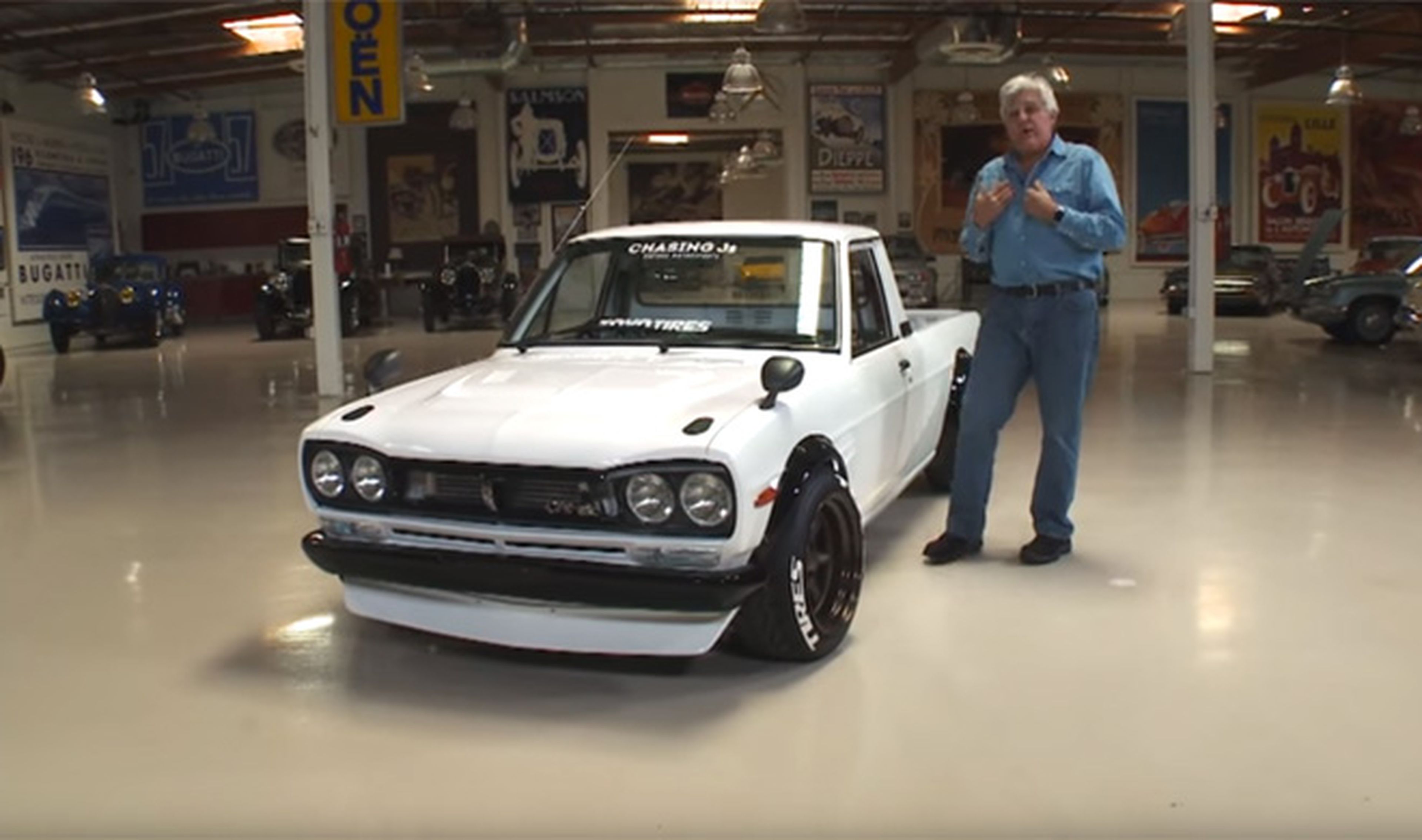 Vídeo: Jay Leno conduce un Datsun atómico
