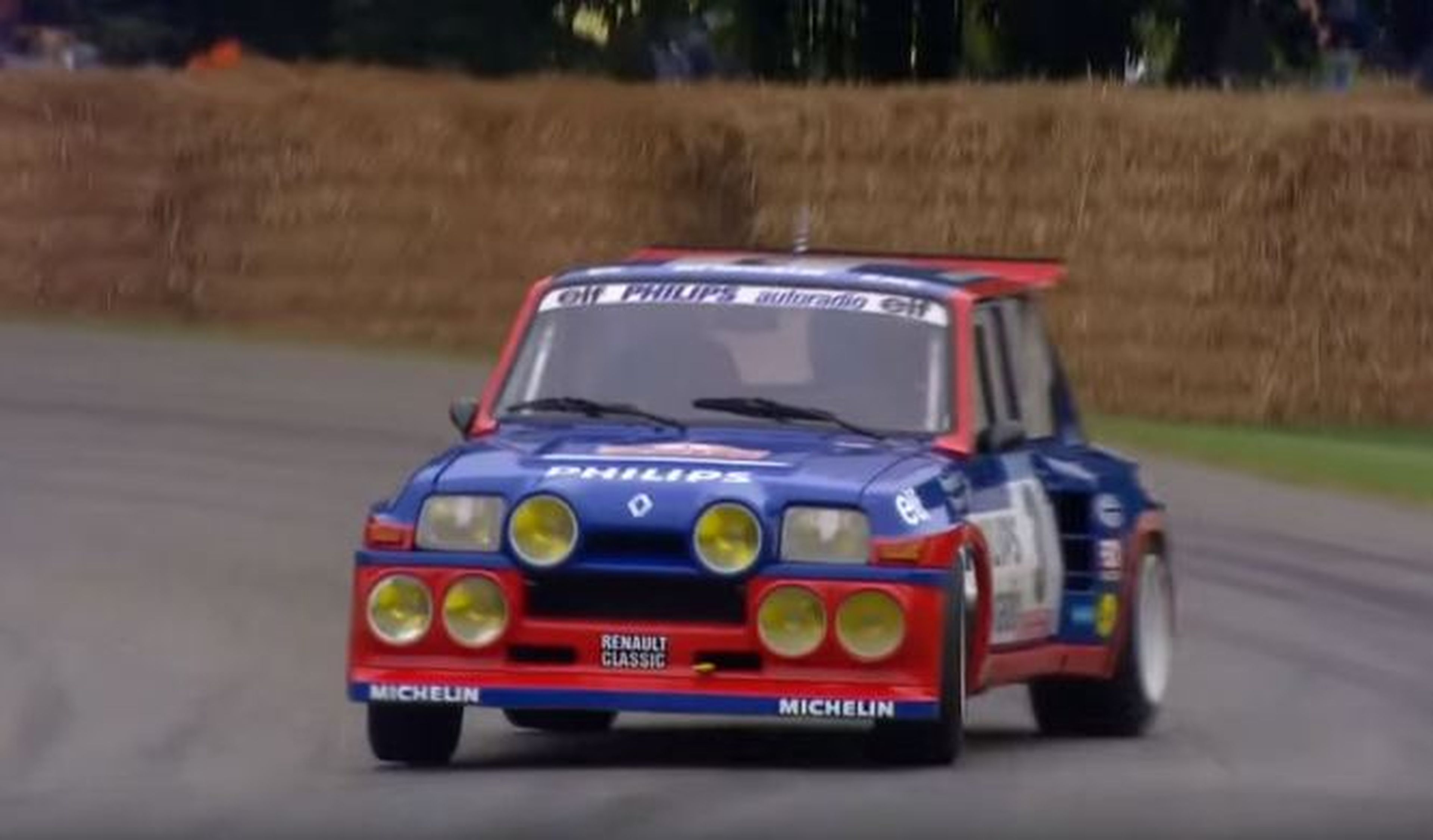 Jean Ragnotti a los mandos del Renault 5 Maxi Turbo