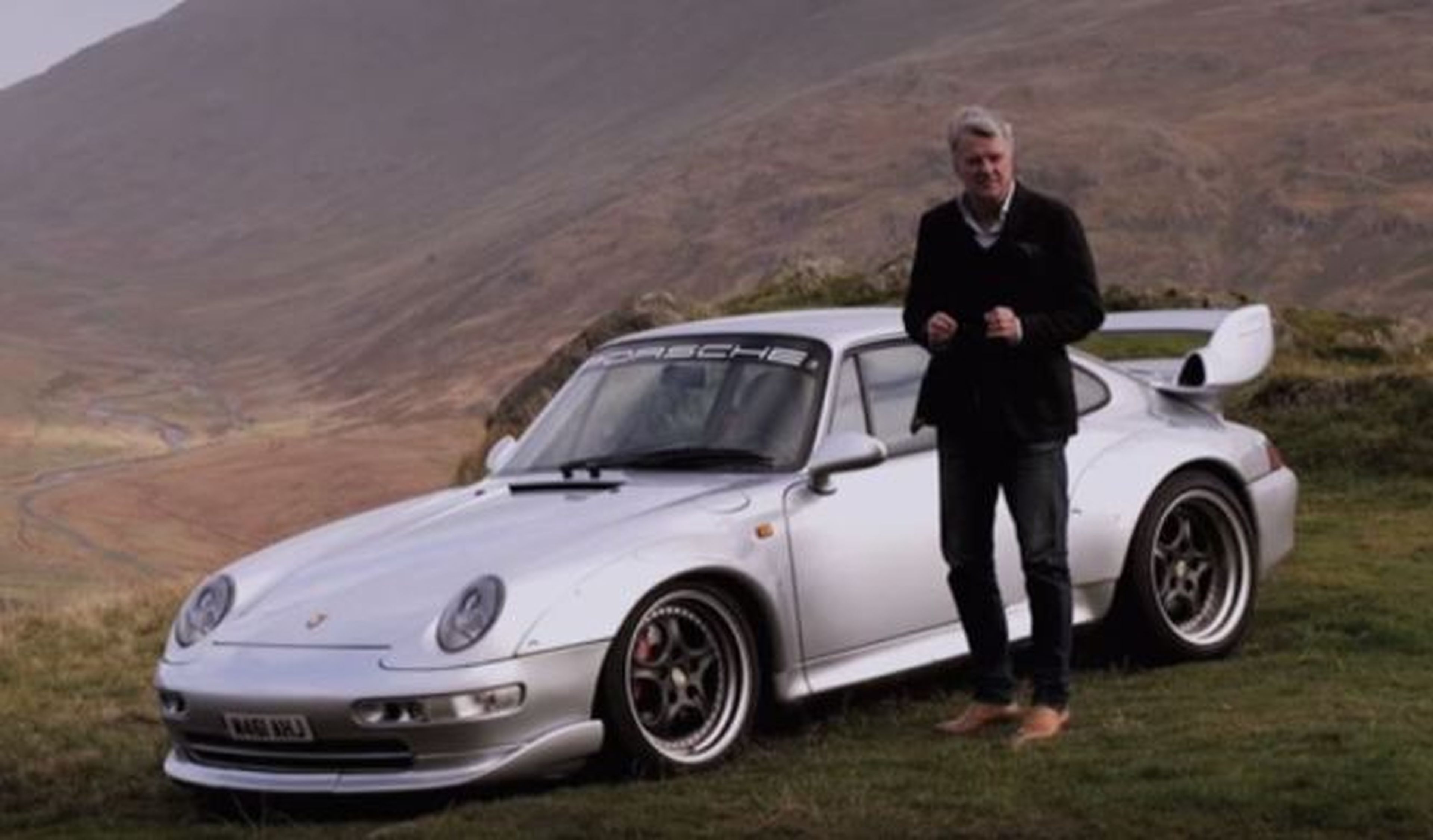 Charles Morgan a los mandos del Porsche 911 GT2 (993)
