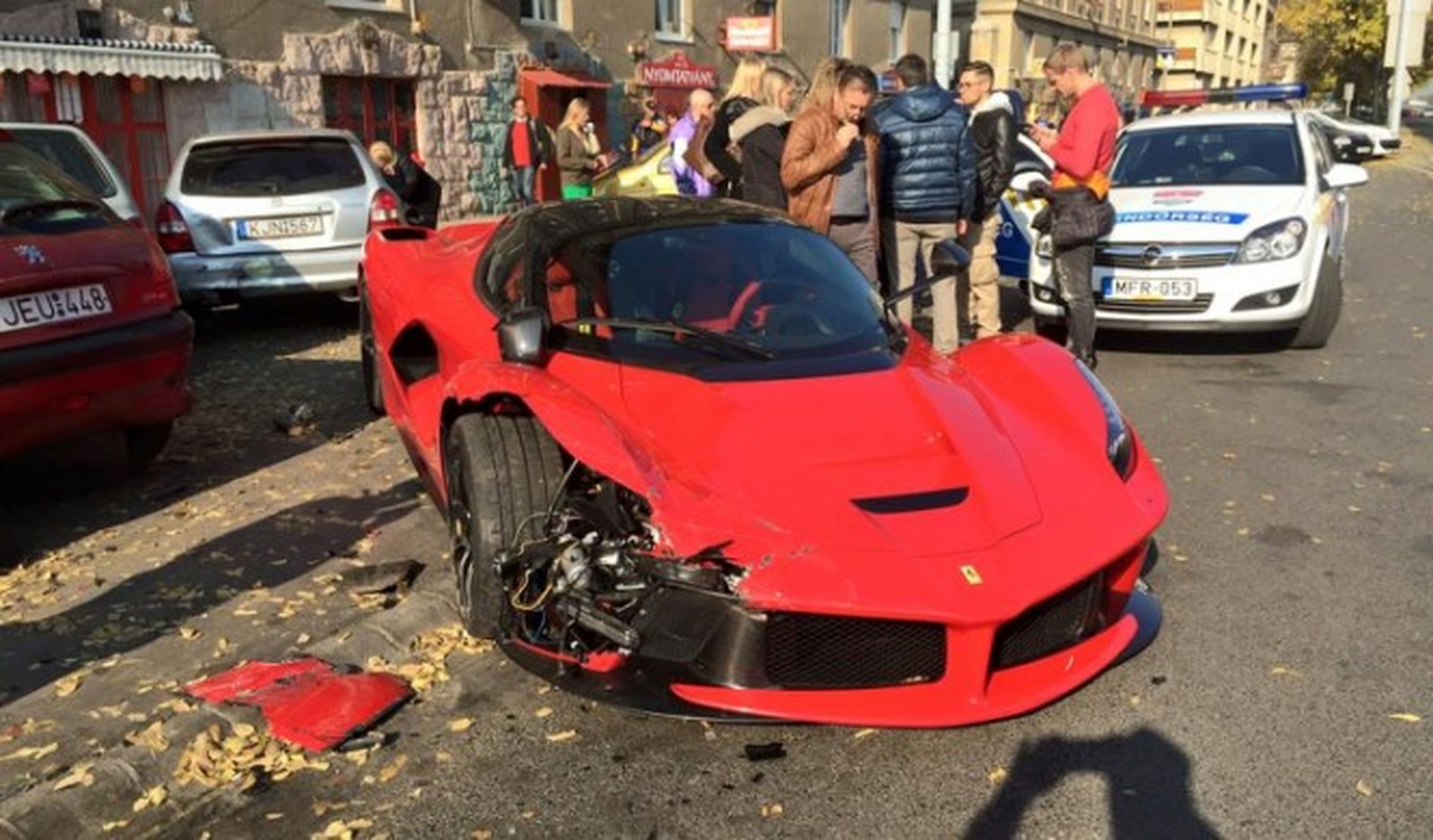 4.000 euros por el parachoques de un Ferrari LaFerrari