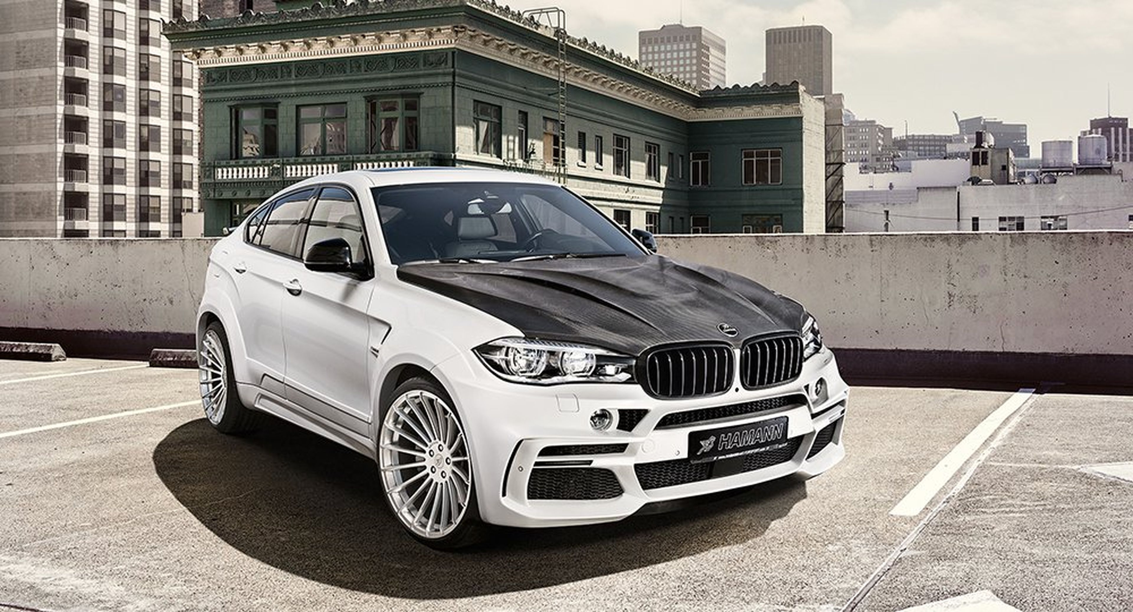 Hamann BMW X6 M50d tres cuartos delanteros