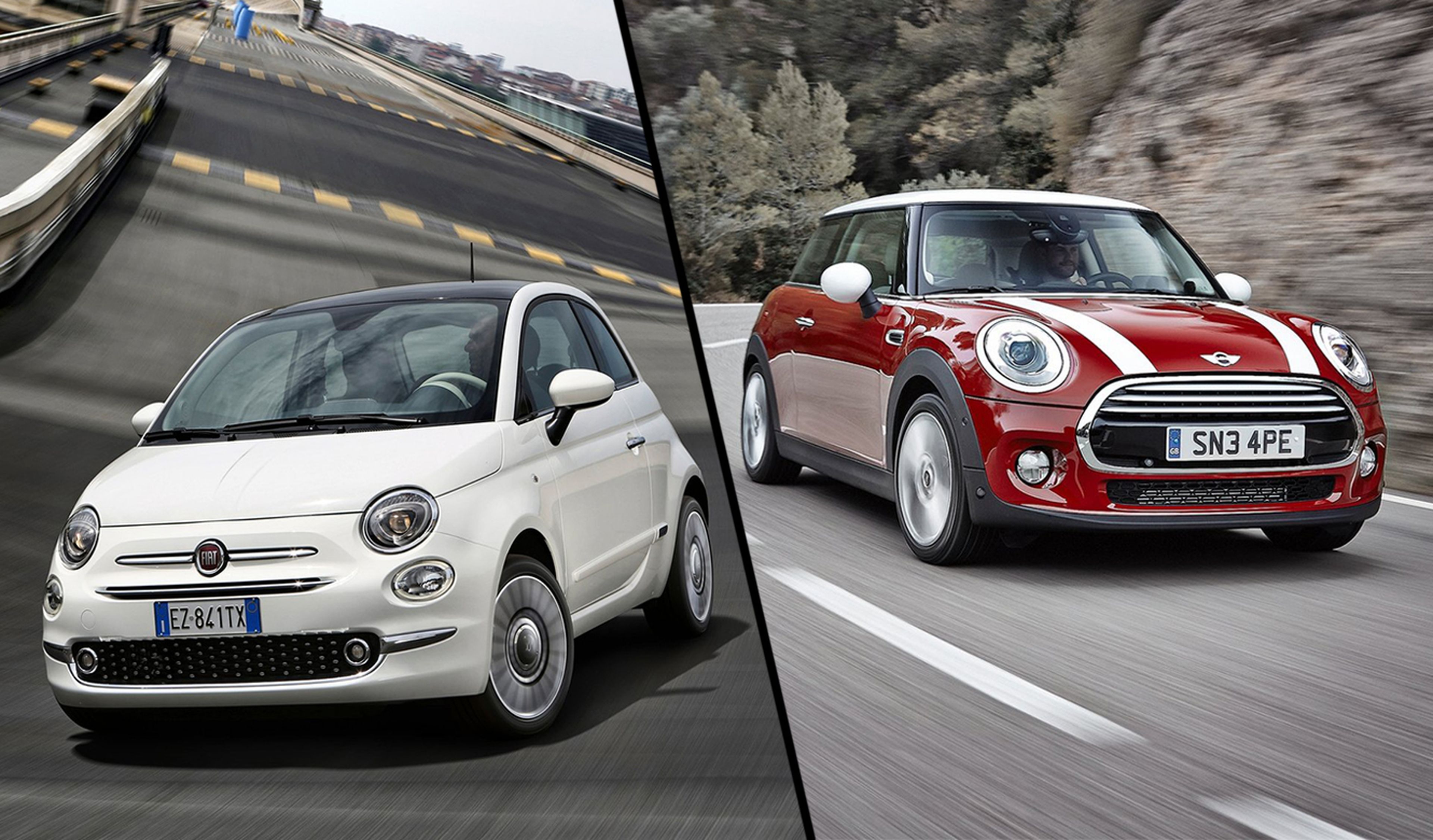 ¿Cuál es mejor, el Fiat 500 o el Mini?