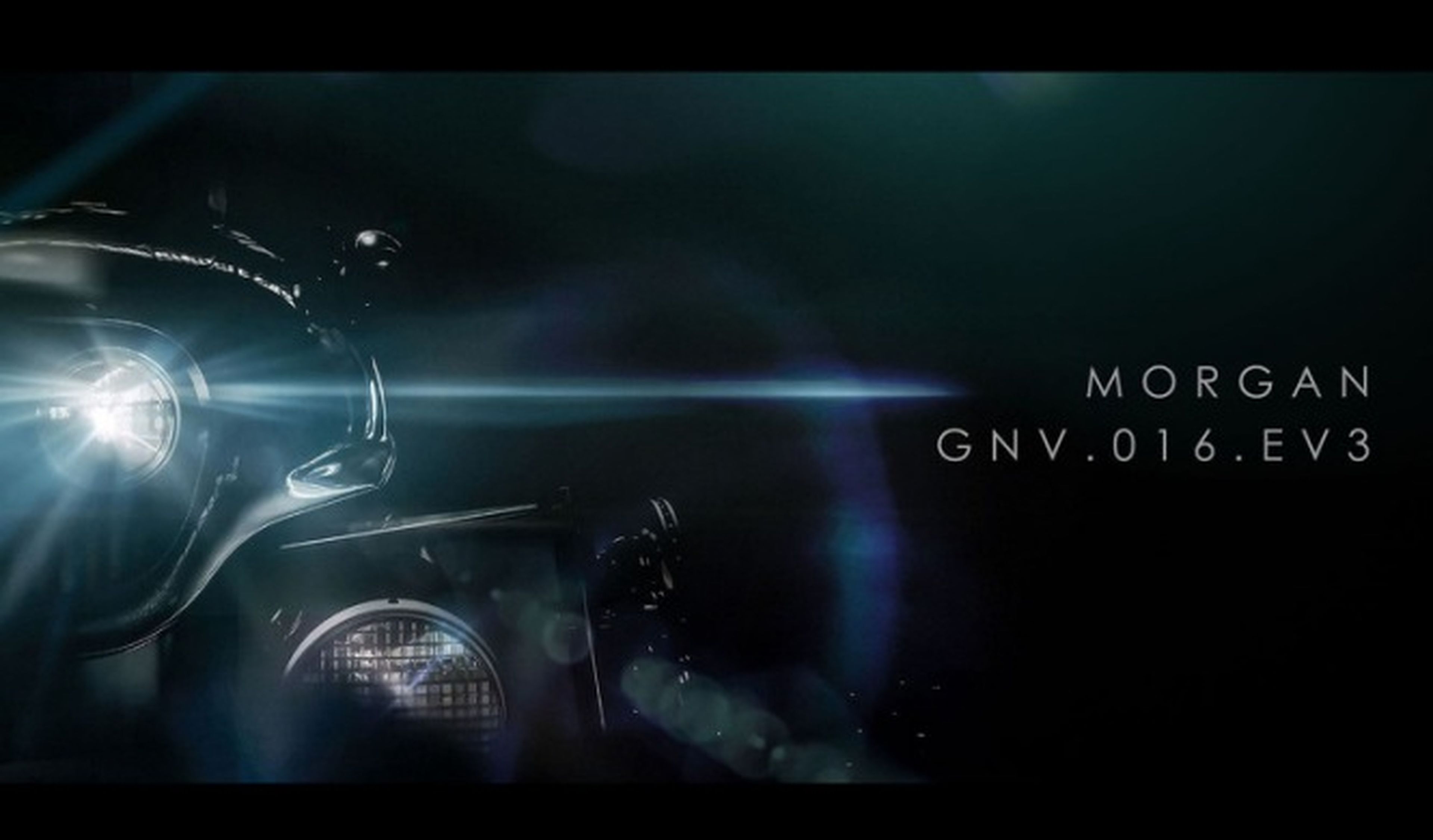Primer 'teaser' del Morgan EV3: debut en Ginebra