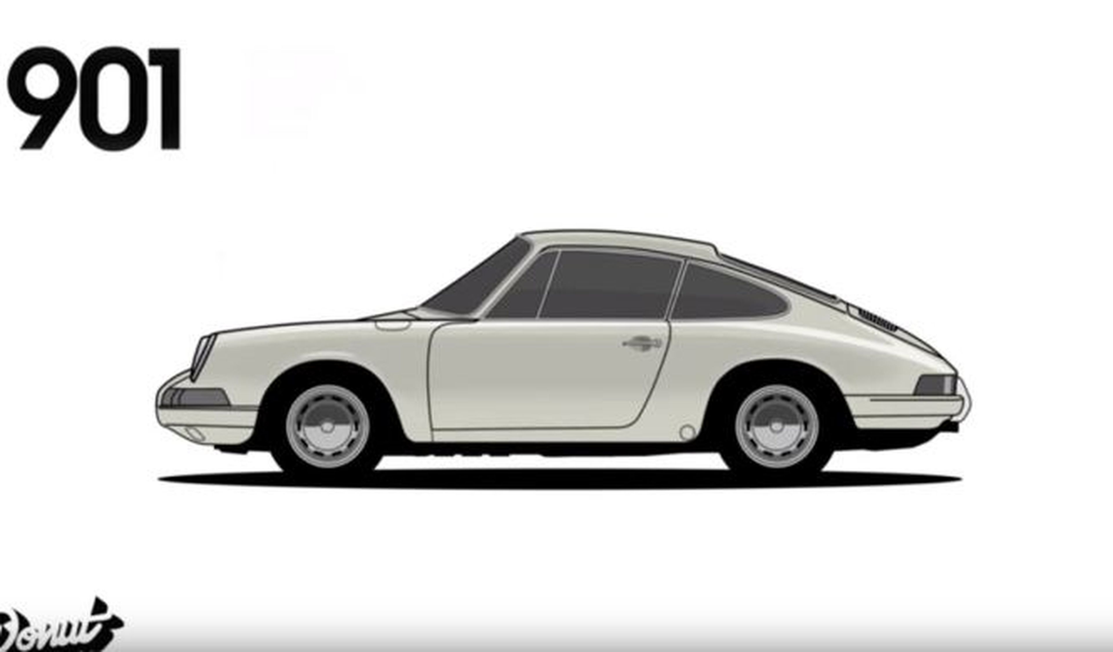 Vídeo: ¡cómo ha pasado el tiempo para el Porsche 911!
