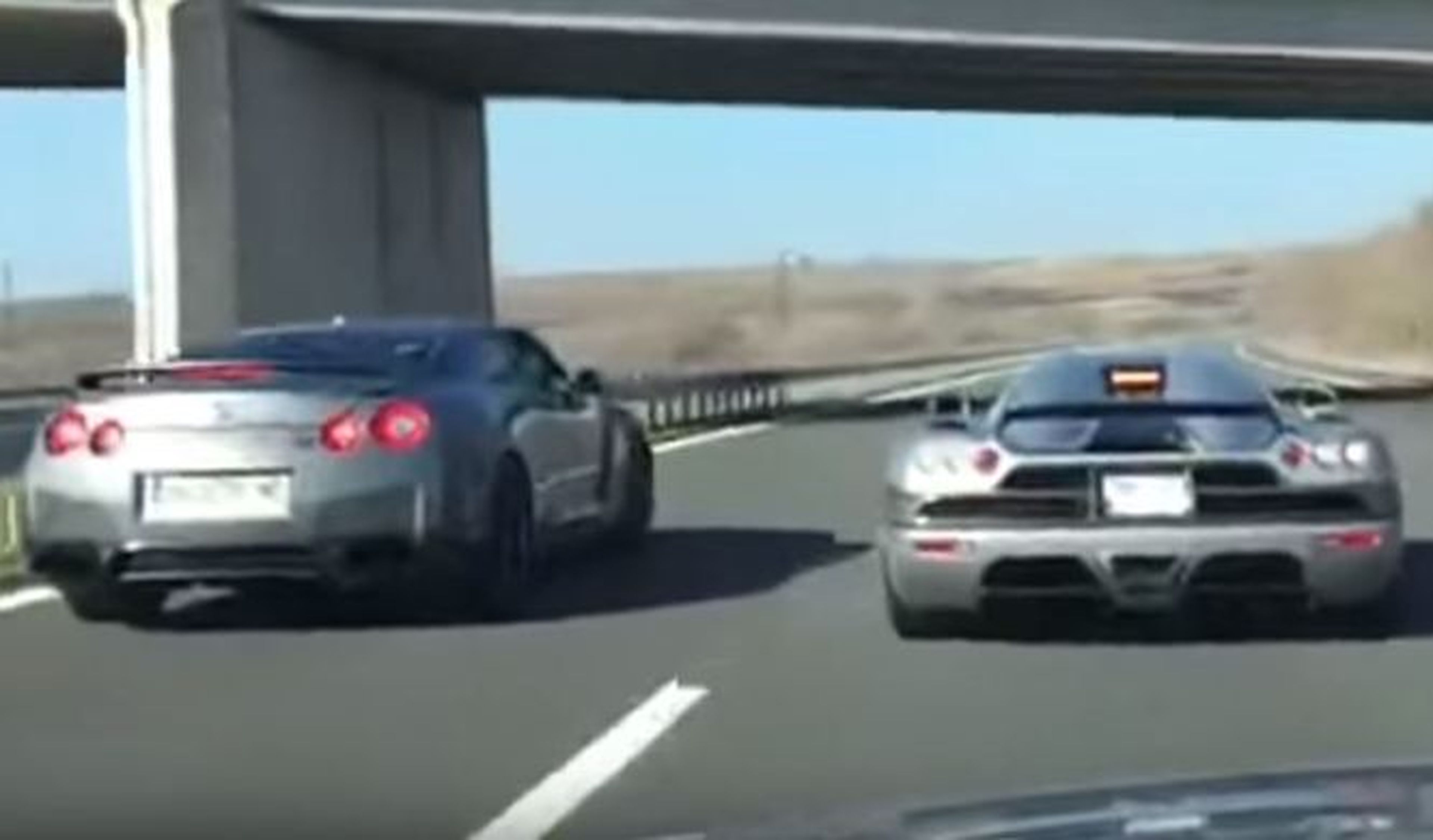 Drag Race: Nissan GT-R vs Koenigsegg CCX