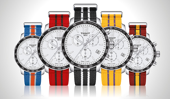 Presume de tu equipo con el Tissot Quickster NBA Team Auto Bild