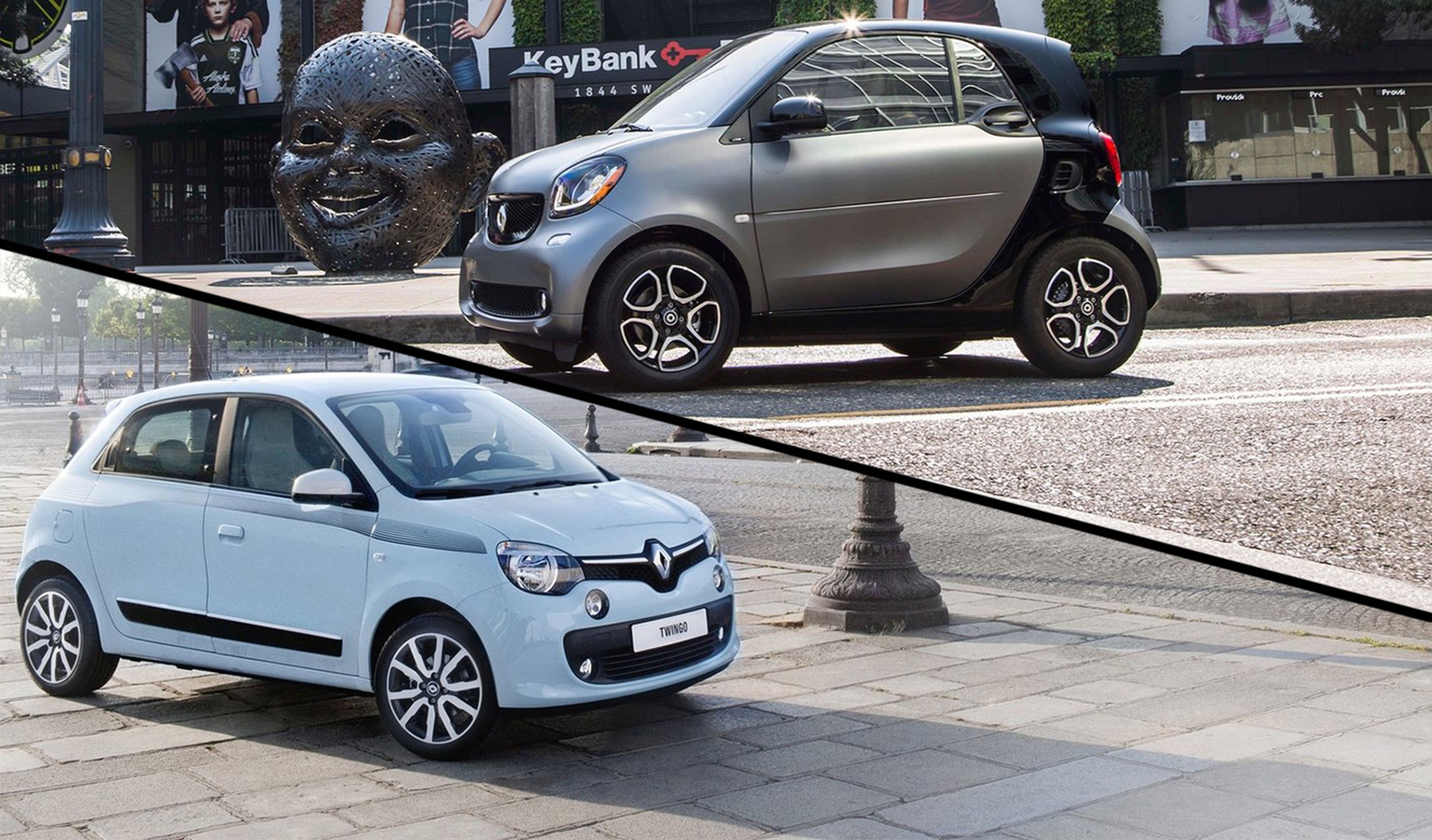 ¿Cuál es mejor, el Smart ForTwo o el Renault Twingo?