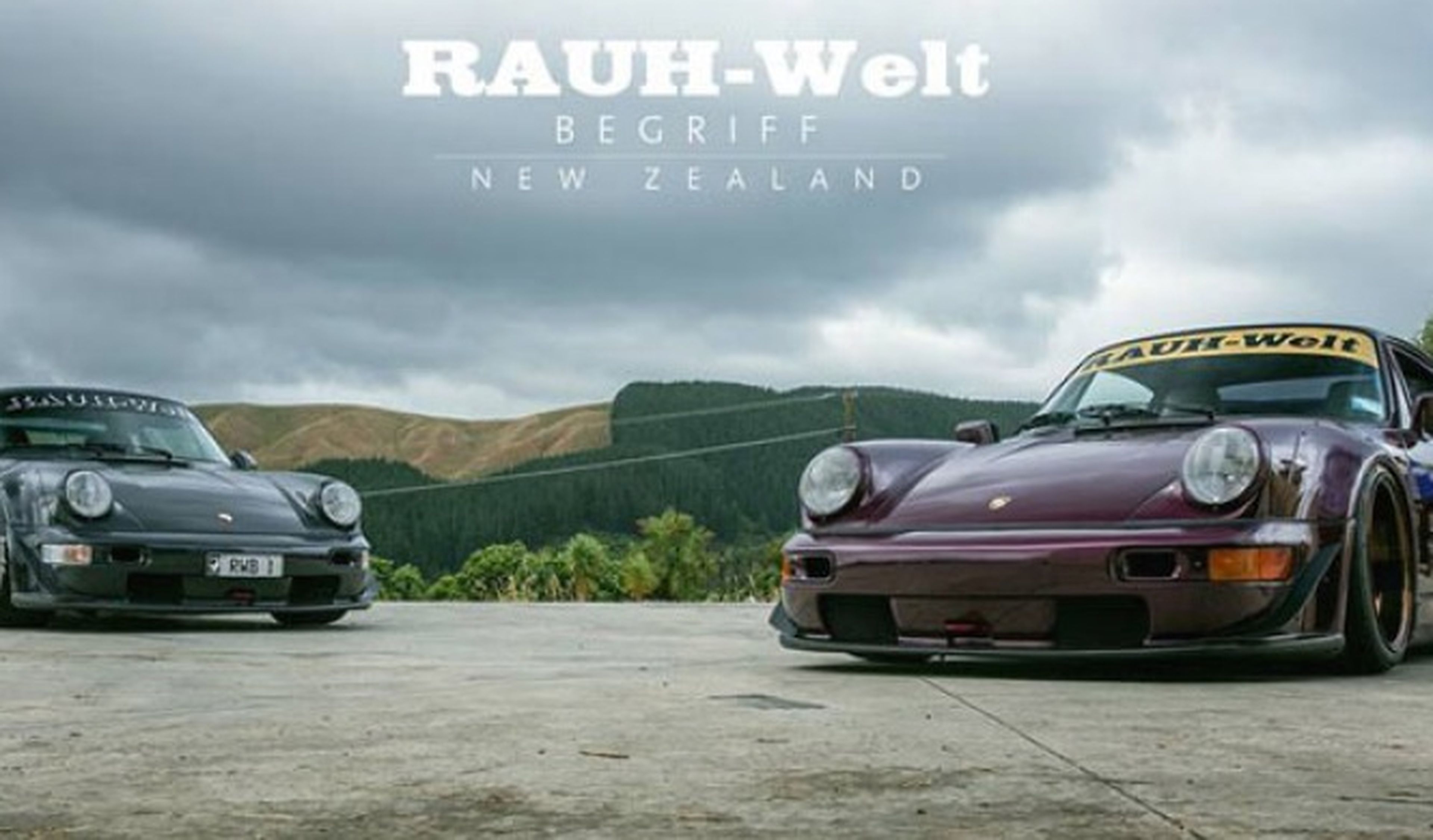 Vídeo: el Porsche 911 RWB levanta pasiones en Nueva Zelanda