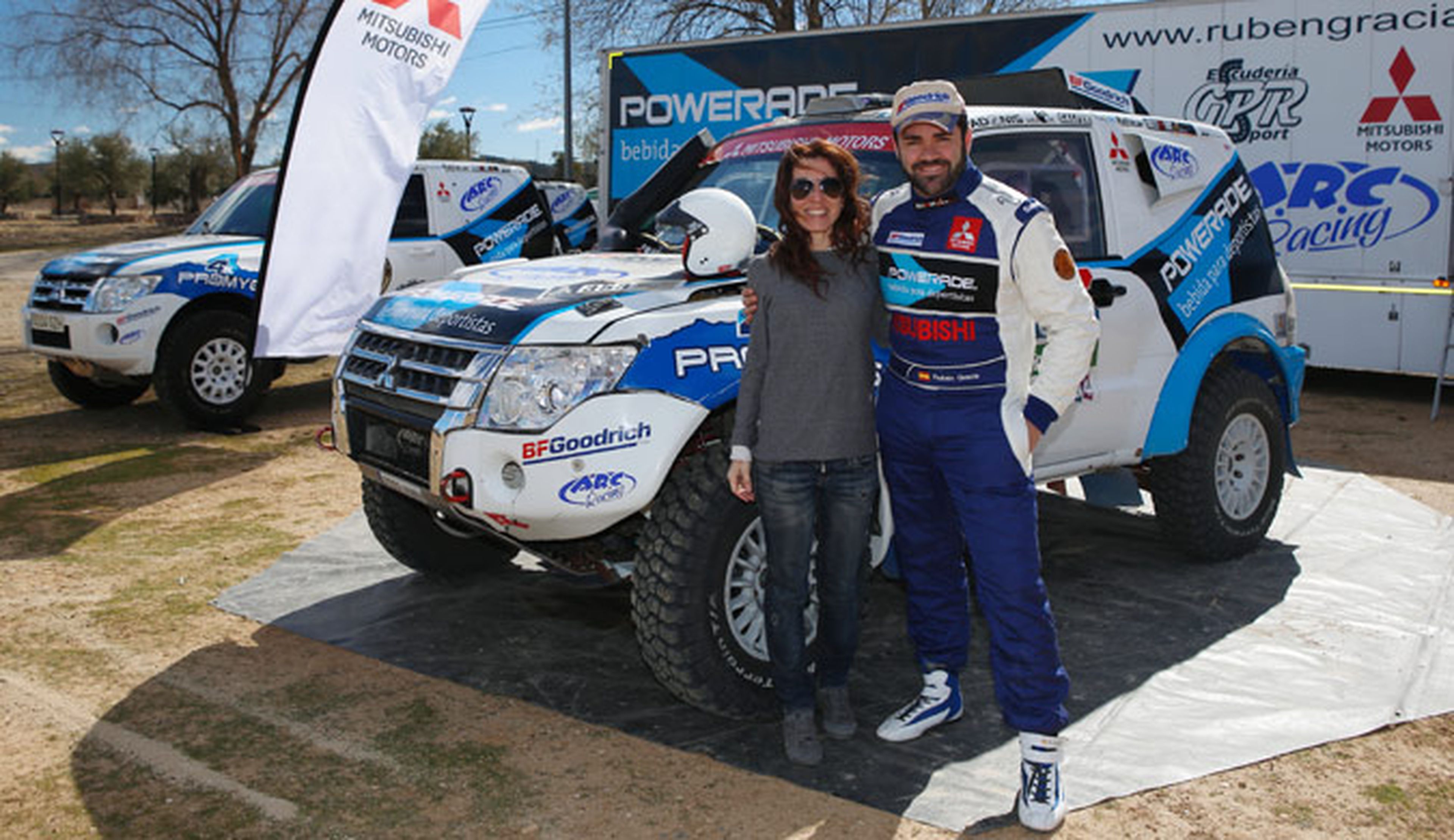 Entrevista a Rubén Gracia, piloto Mitsubishi en el Dakar