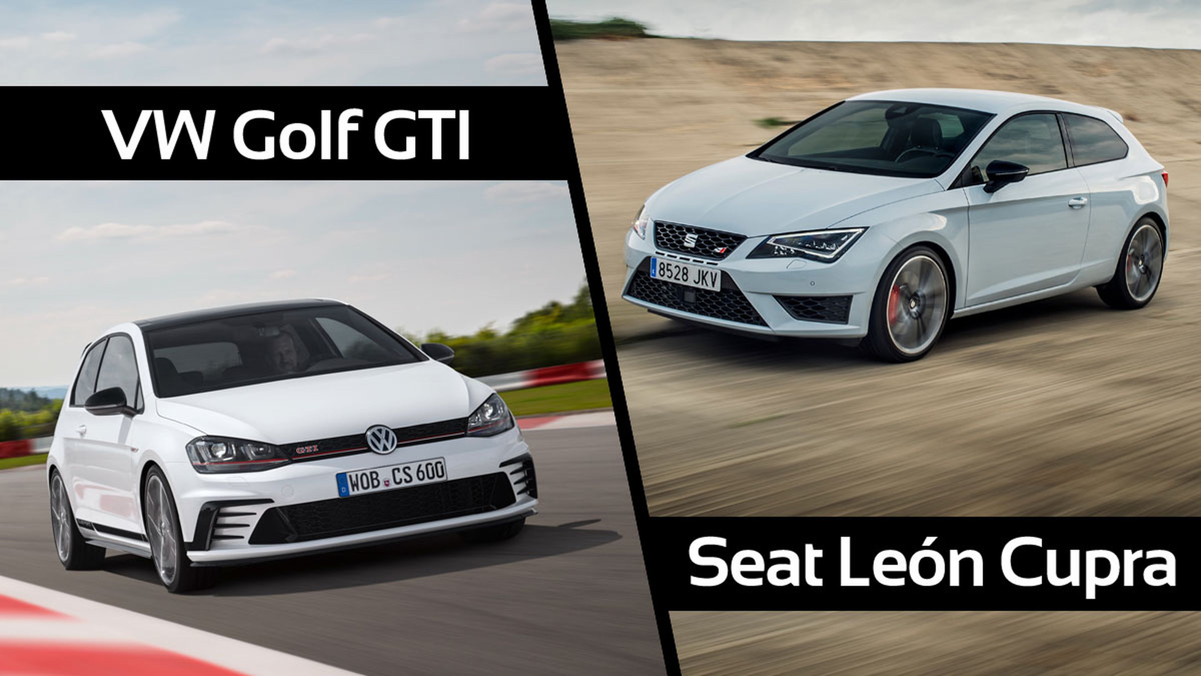 ¿Cuál es mejor, Seat León Cupra 290 o VW Golf GTI?