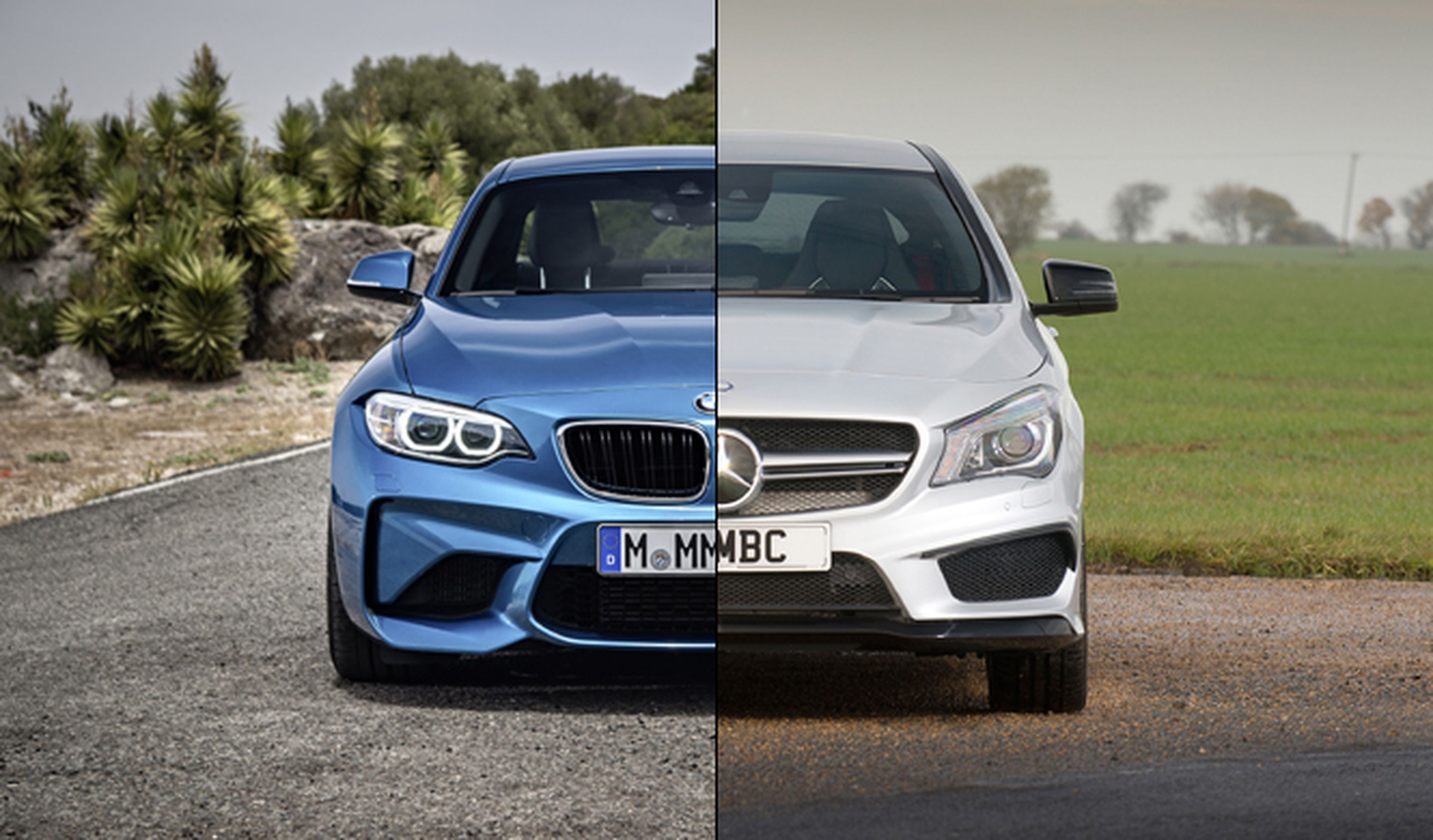 Vídeo: BMW M2 vs Mercedes-AMG CLA 45, ¿cuál es más rápido?
