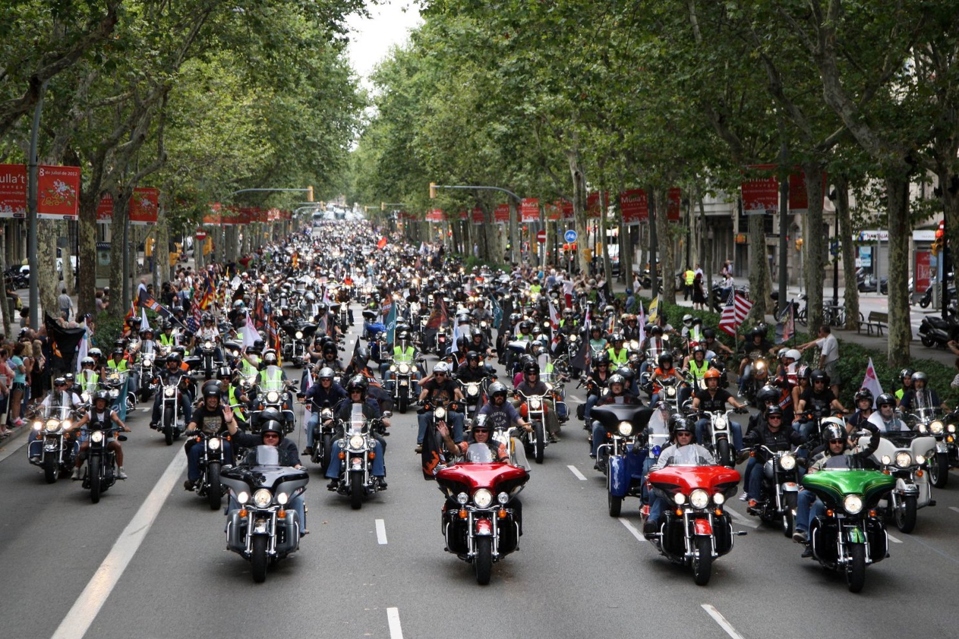 Barcelona cierra la puerta a Harley-Davidson