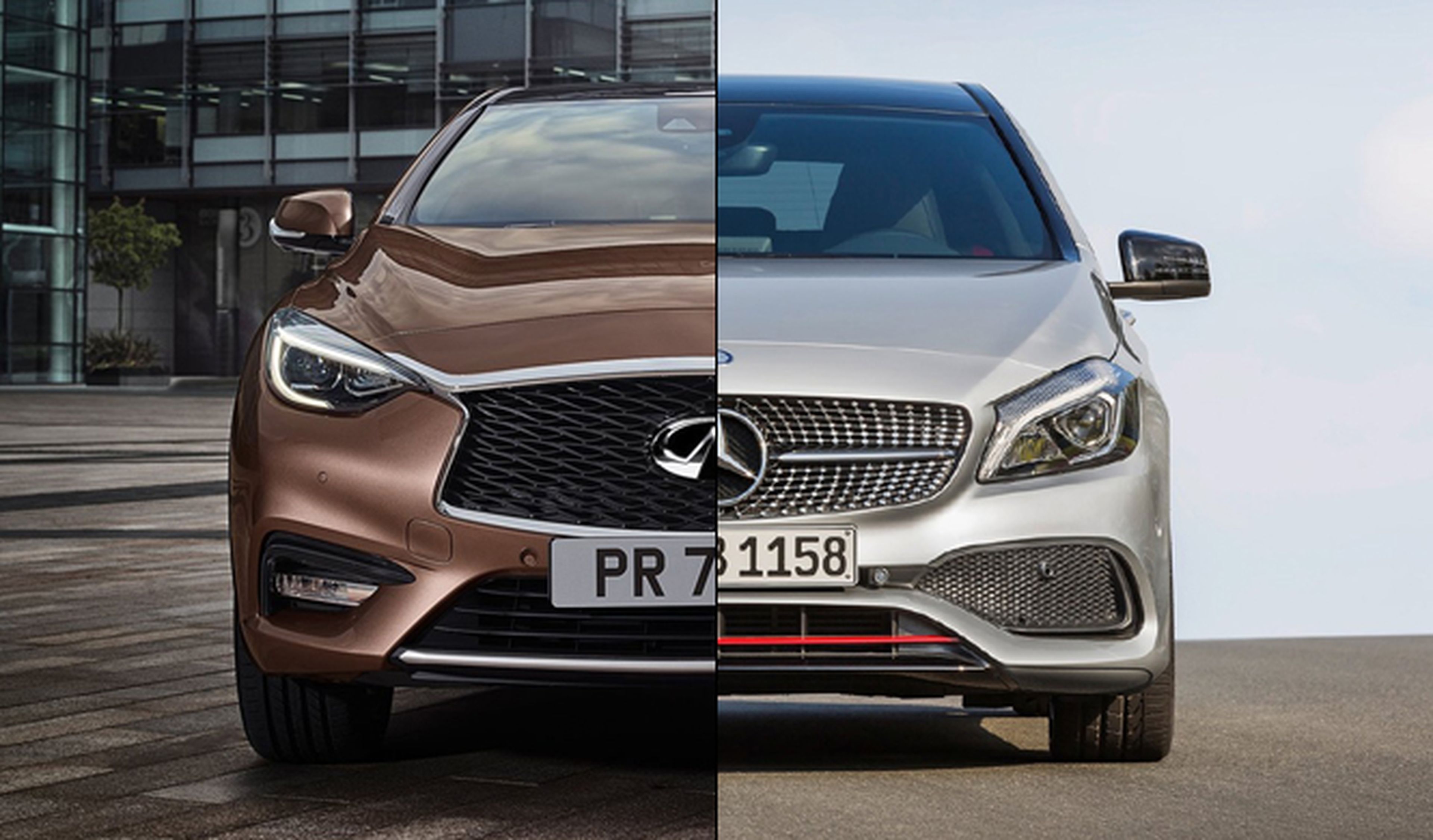 ¿Cuál es mejor, el Infiniti Q30 o el Mercedes Clase A?
