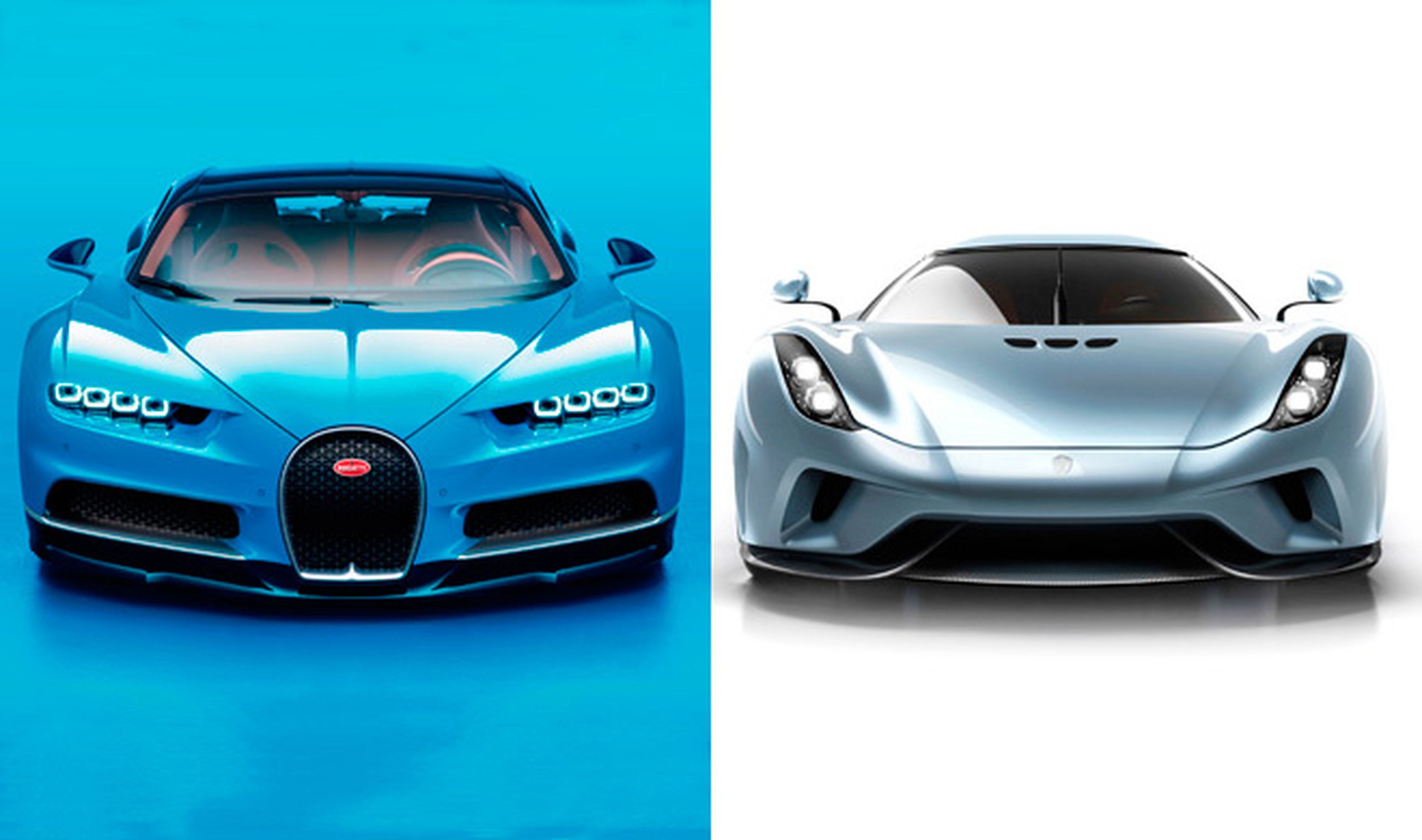 Bugatti Chiron o Koenigsegg Regera, ¿cuál es mejor?