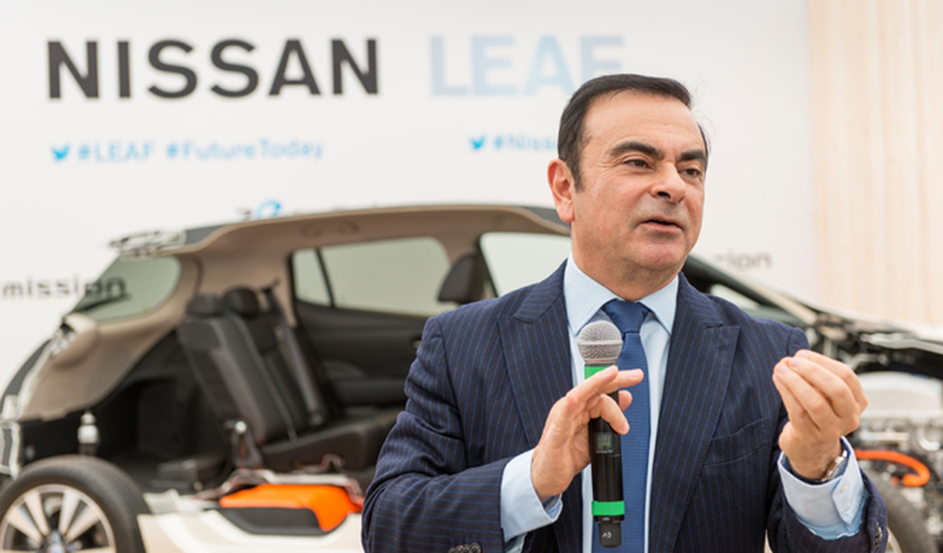 Carlos Ghosn: “Los coches eléctricos son la única solución”